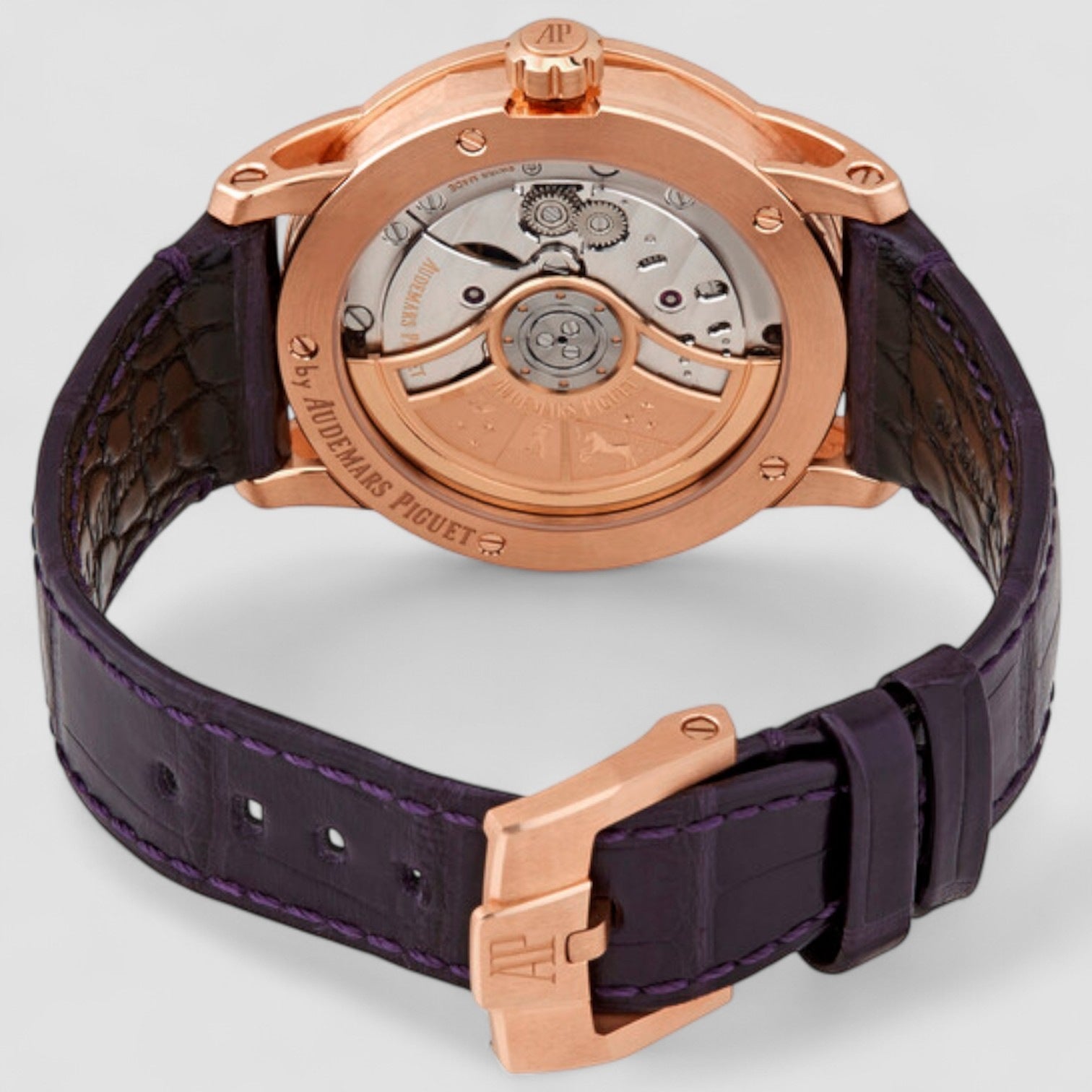 Code 11.59 Automatic 18k Rose Gold / Smoked Purple Dial