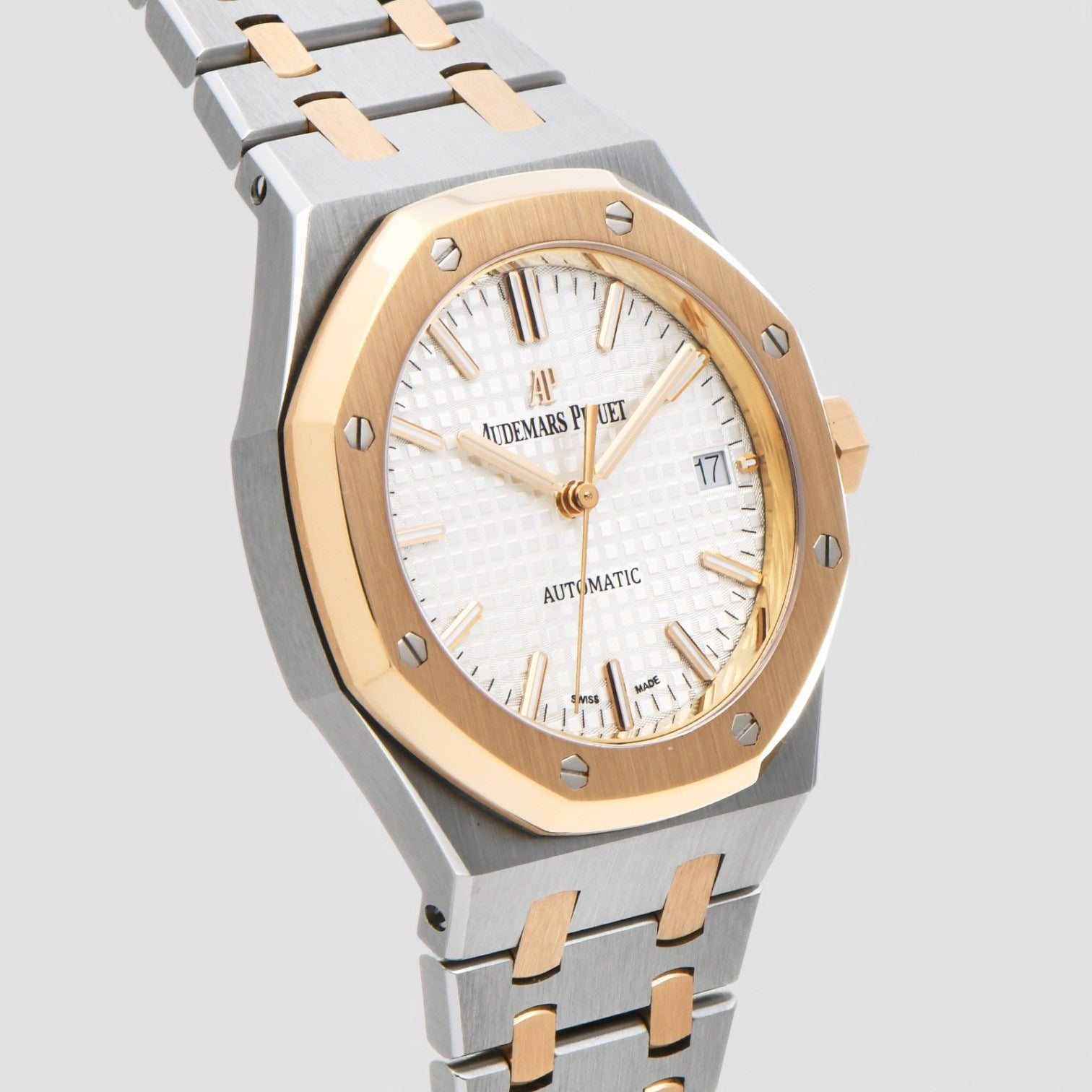 Royal Oak White Dial 18k / SS 37MM