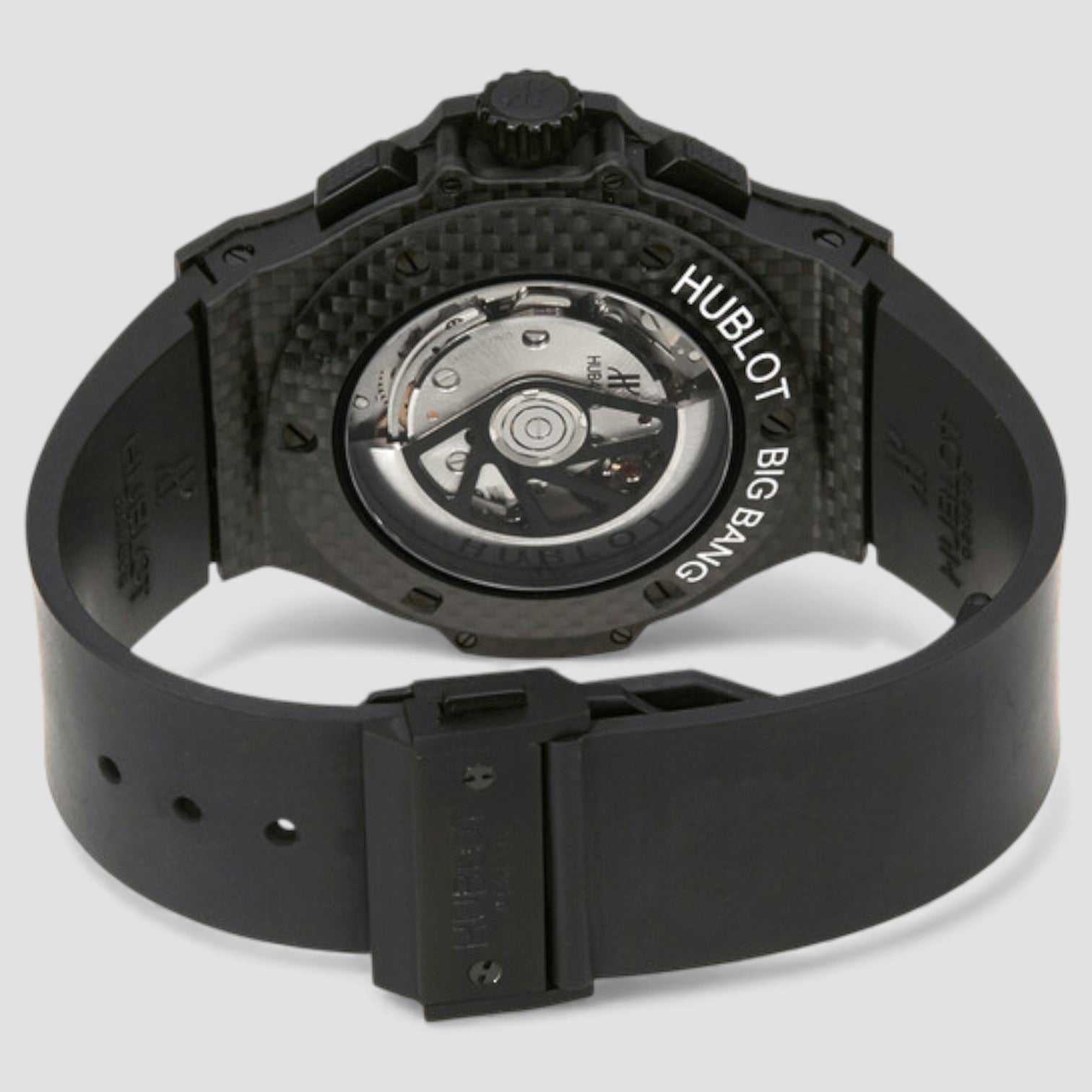 Big Bang Aero Bang Black Carbon Fiber Dial Automatic Men's Watch