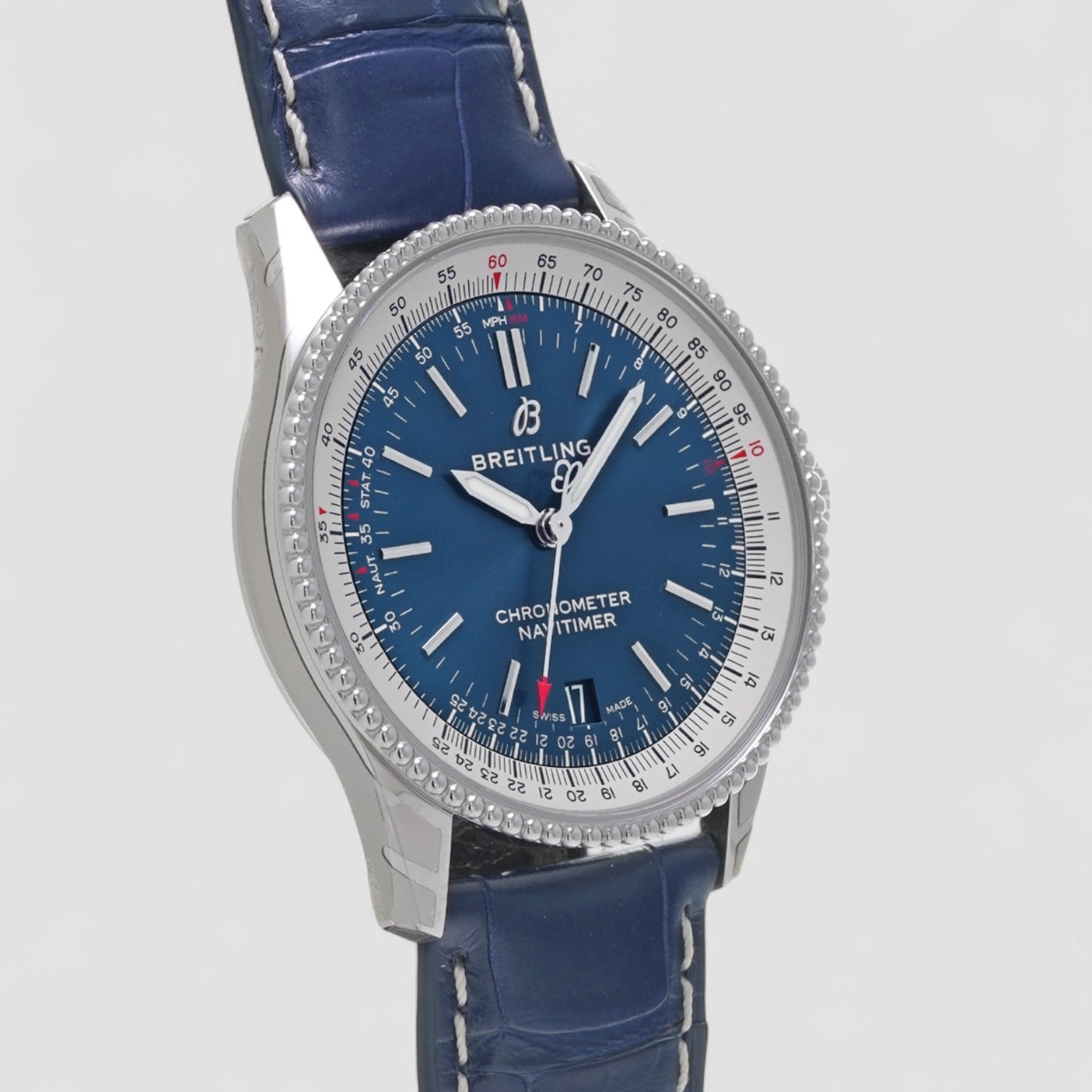 Navitimer 1 Automatic Chronometer Blue Dial 38mm Men's Watch