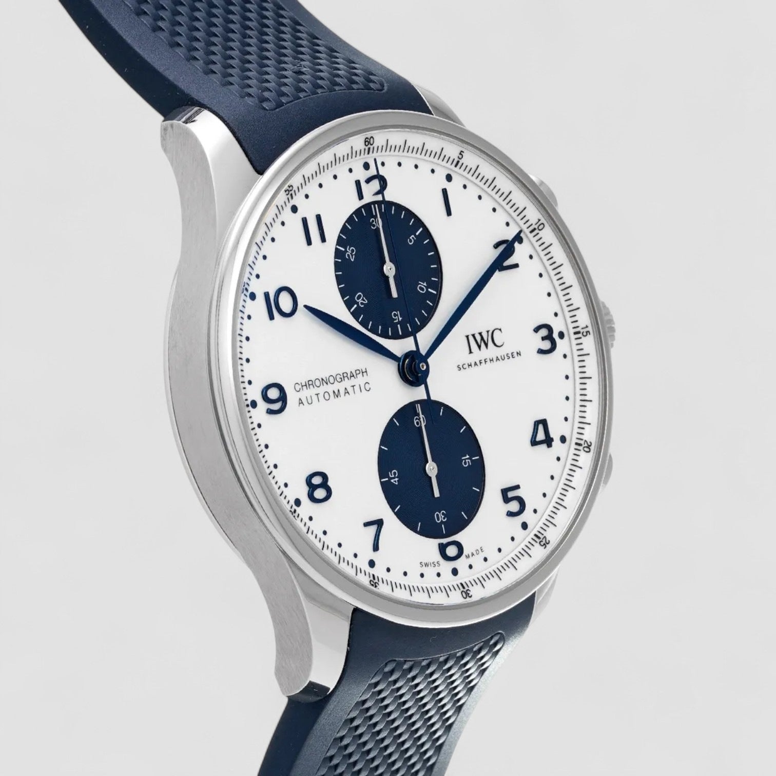 Portugueser Chronograph White Dial