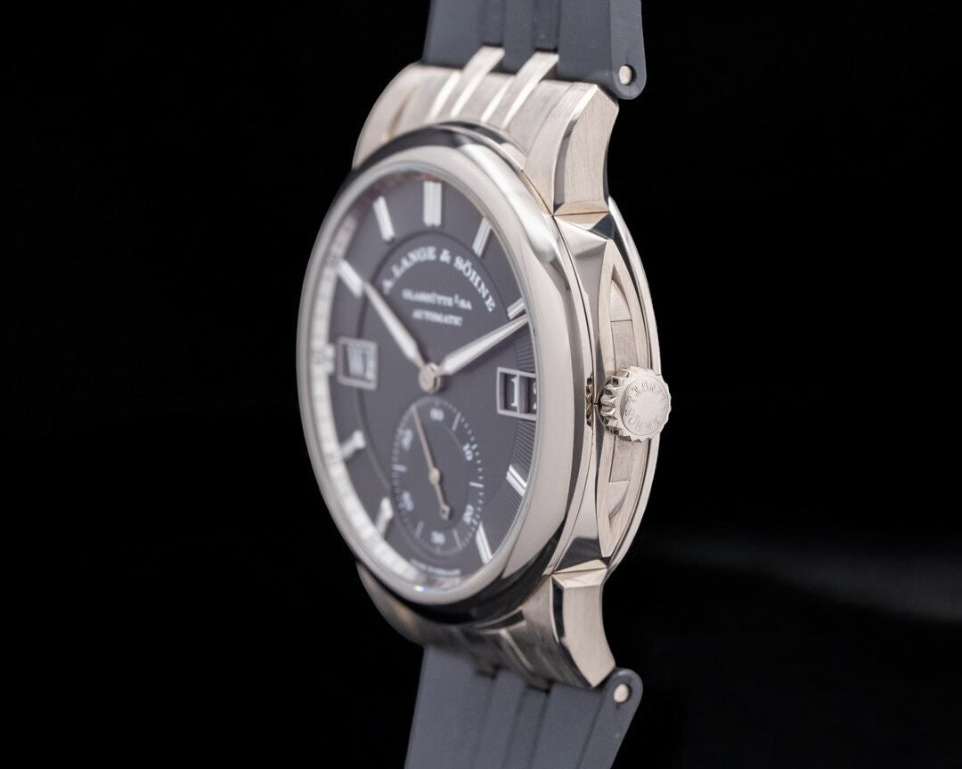 Odysseus 18K White Gold Grey Dial / Rubber