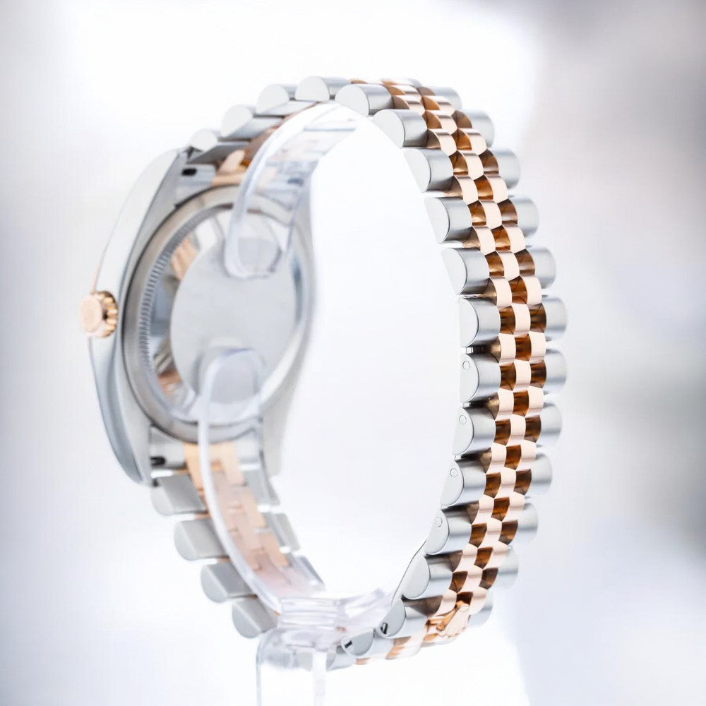 Datejust 36 Pink Roman Dial Two-Tone Rose Gold/Steel Jubilee