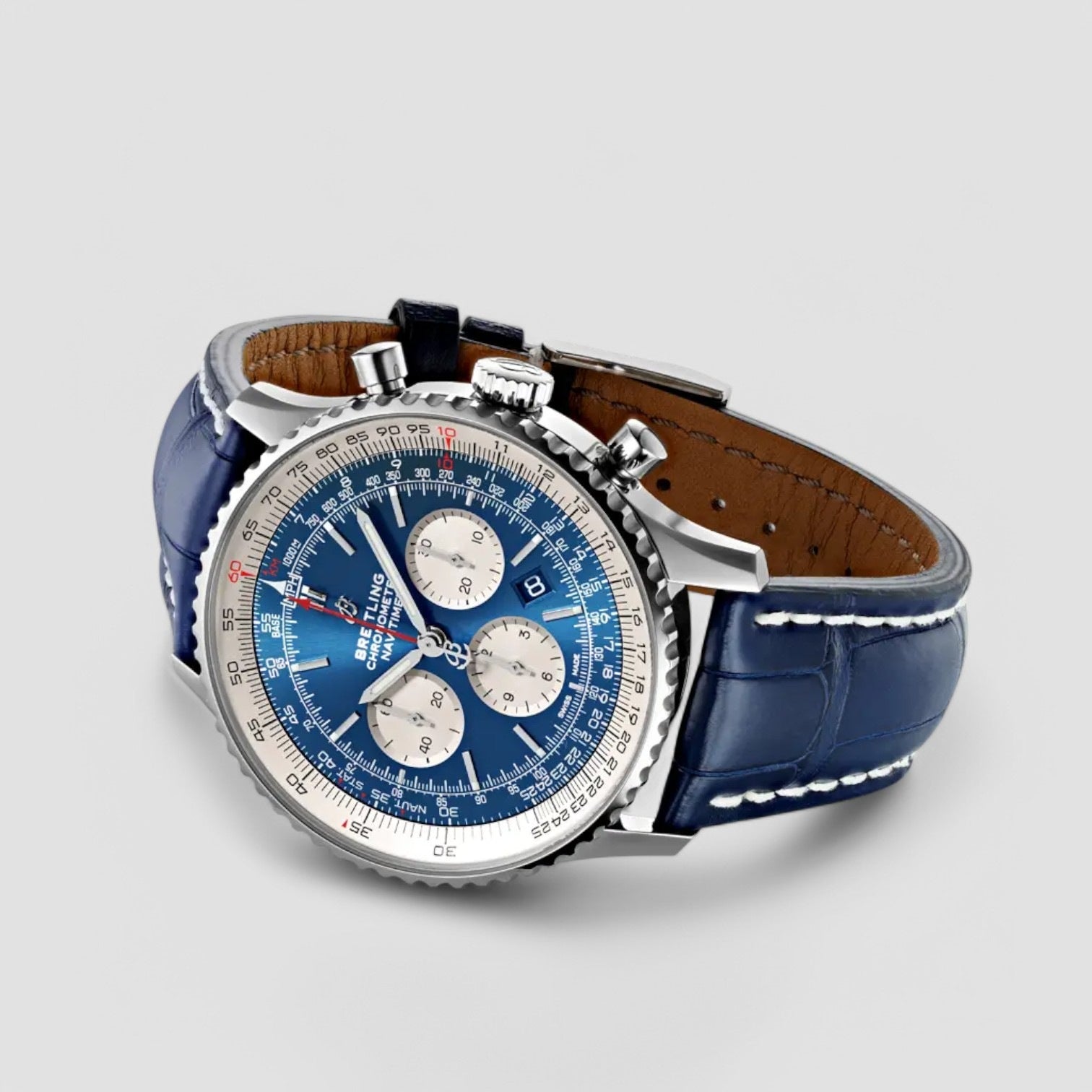 Navitimer 1 Chronograph Automatic Chronometer Auora Blue Dial Men's Watch