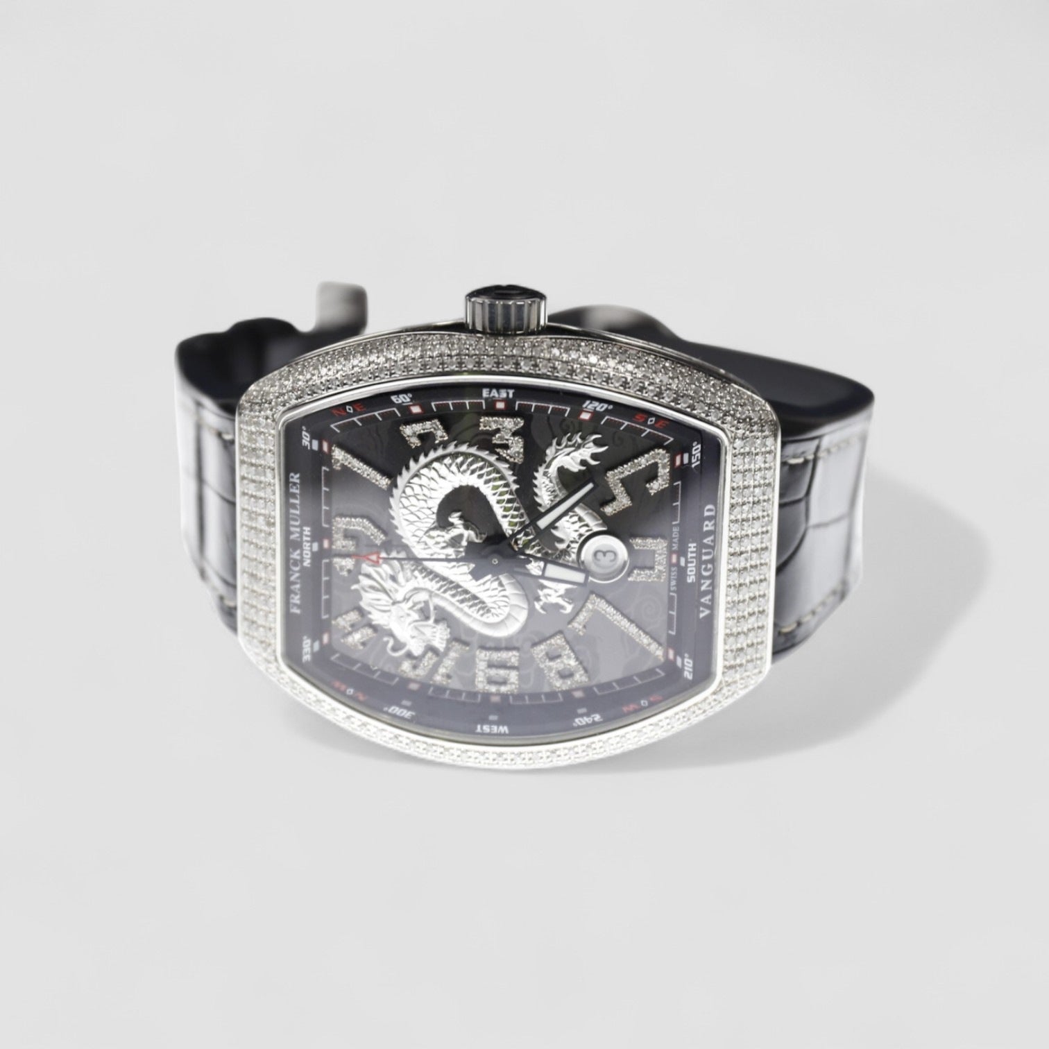 Vanguard V45 Black Dragon King Limited Edition Diamond Automatic Afterset Diamonds