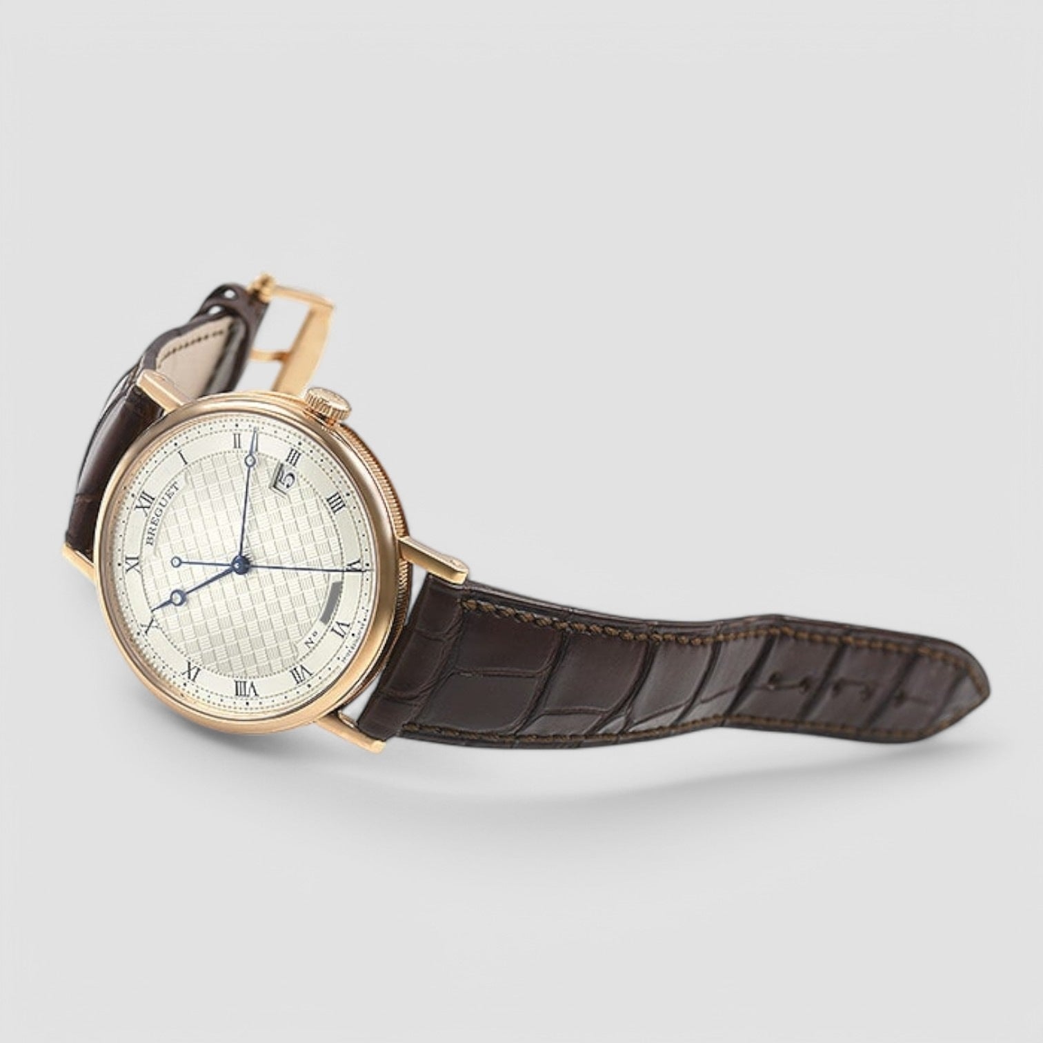 Classique Guilloche Dial 18K Rose Gold
