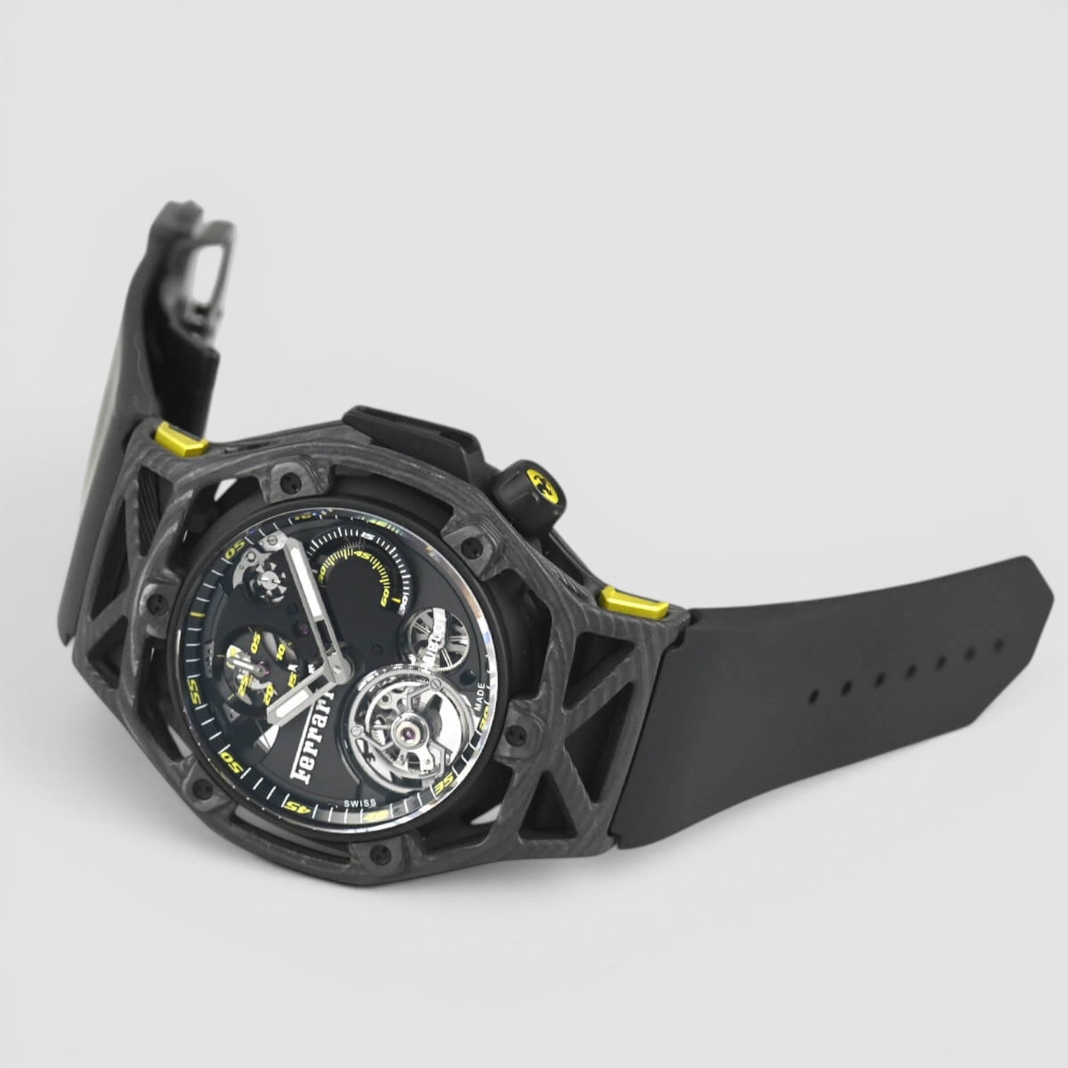 Techframe Ferrari Tourbillon Chronograph Yellow