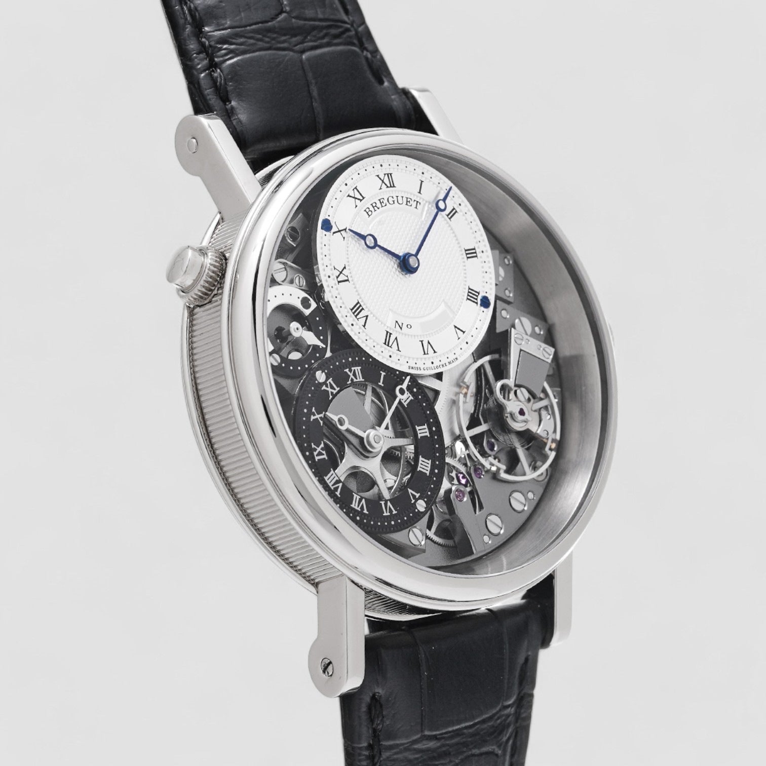 Tradition GMT Manual Wind White Gold 40MM