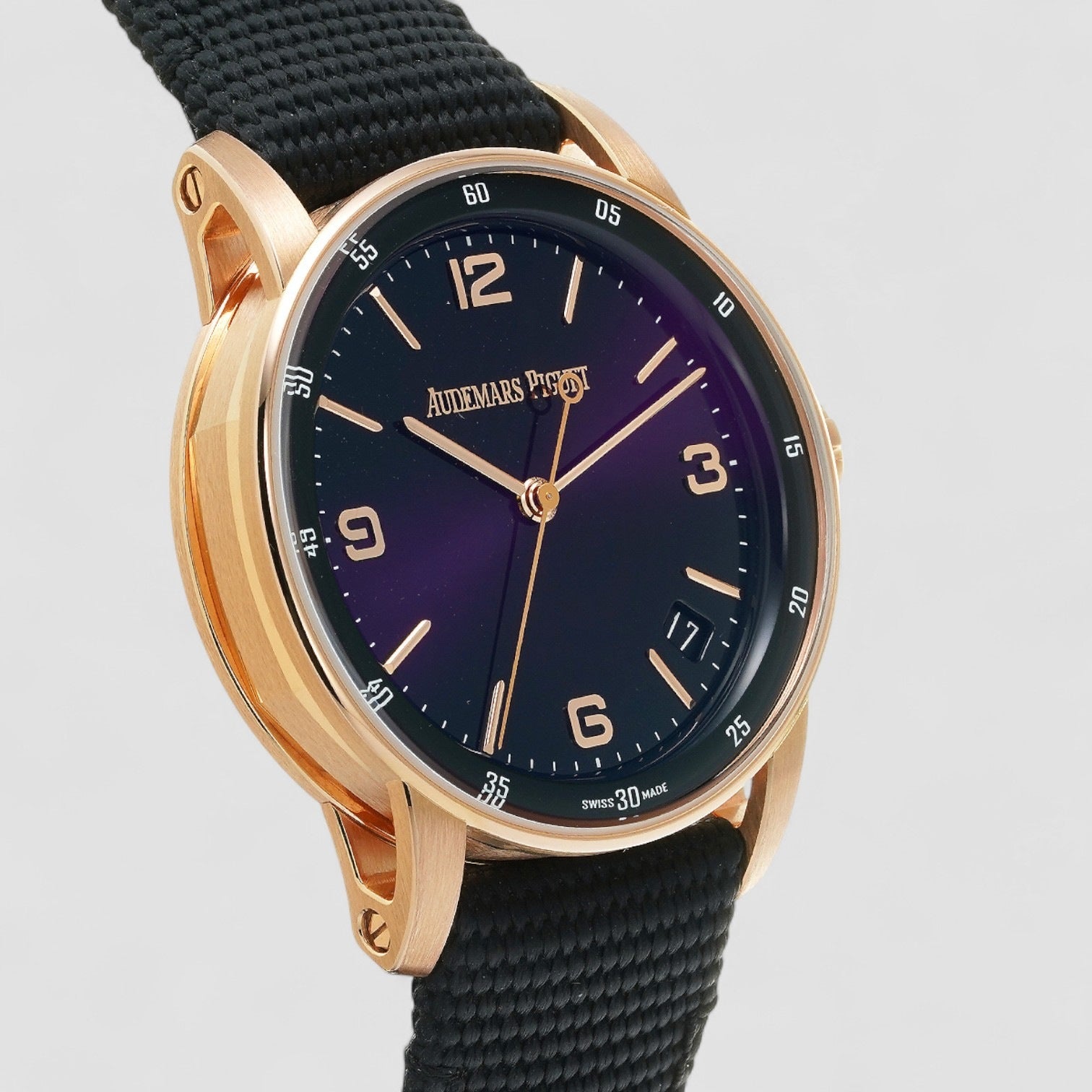 Code 11:59 Automatic 18k Rose Gold Smoked Purple Dial