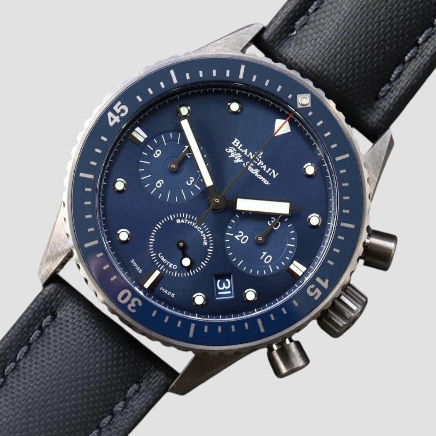 Fifty Fathoms Bathyscaphe Chronograph Ocean Commitment