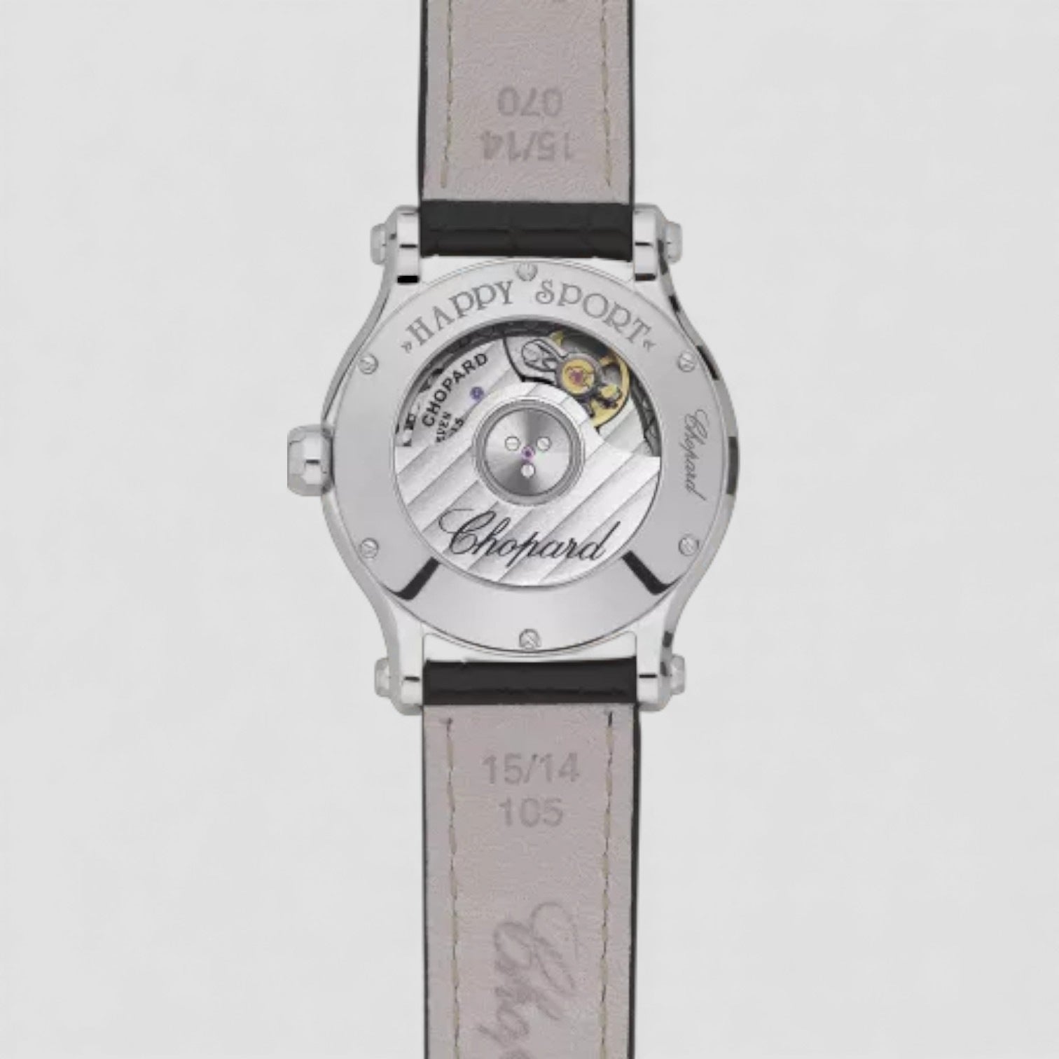 Happy Sport Automatic Silver Dial Ladies Watch