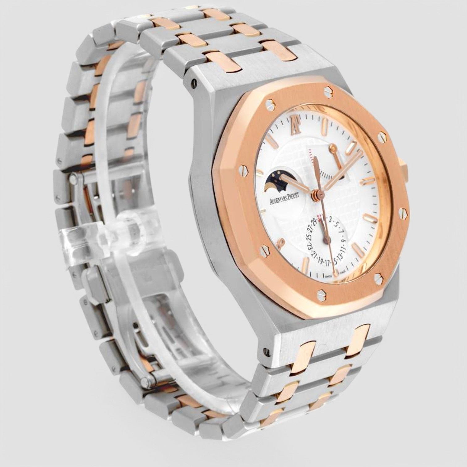 Royal Oak Limited Edition Pride of China Steel Rose Gold Mens Watch