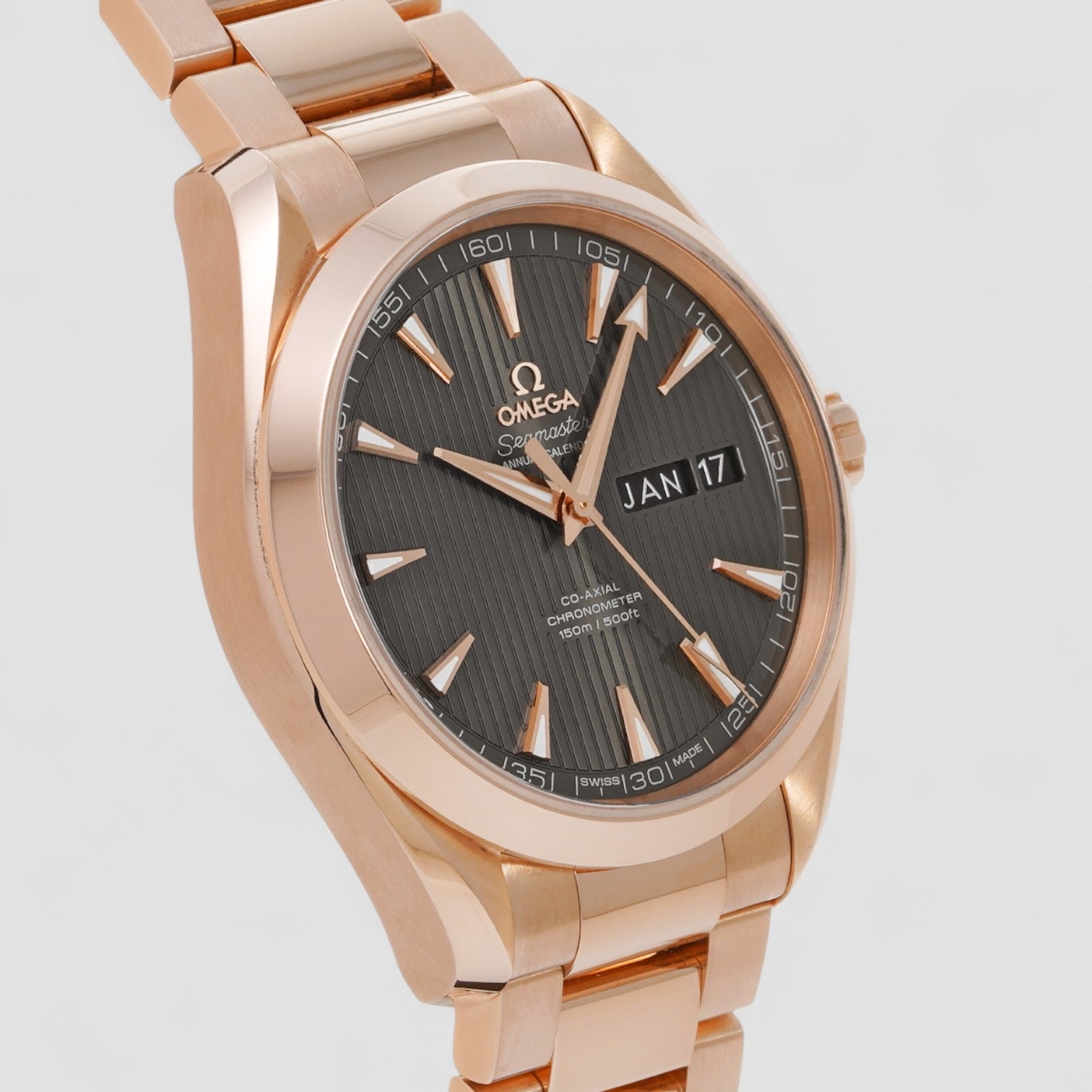 Seamaster Automatic Grey Dial Men's Watch
