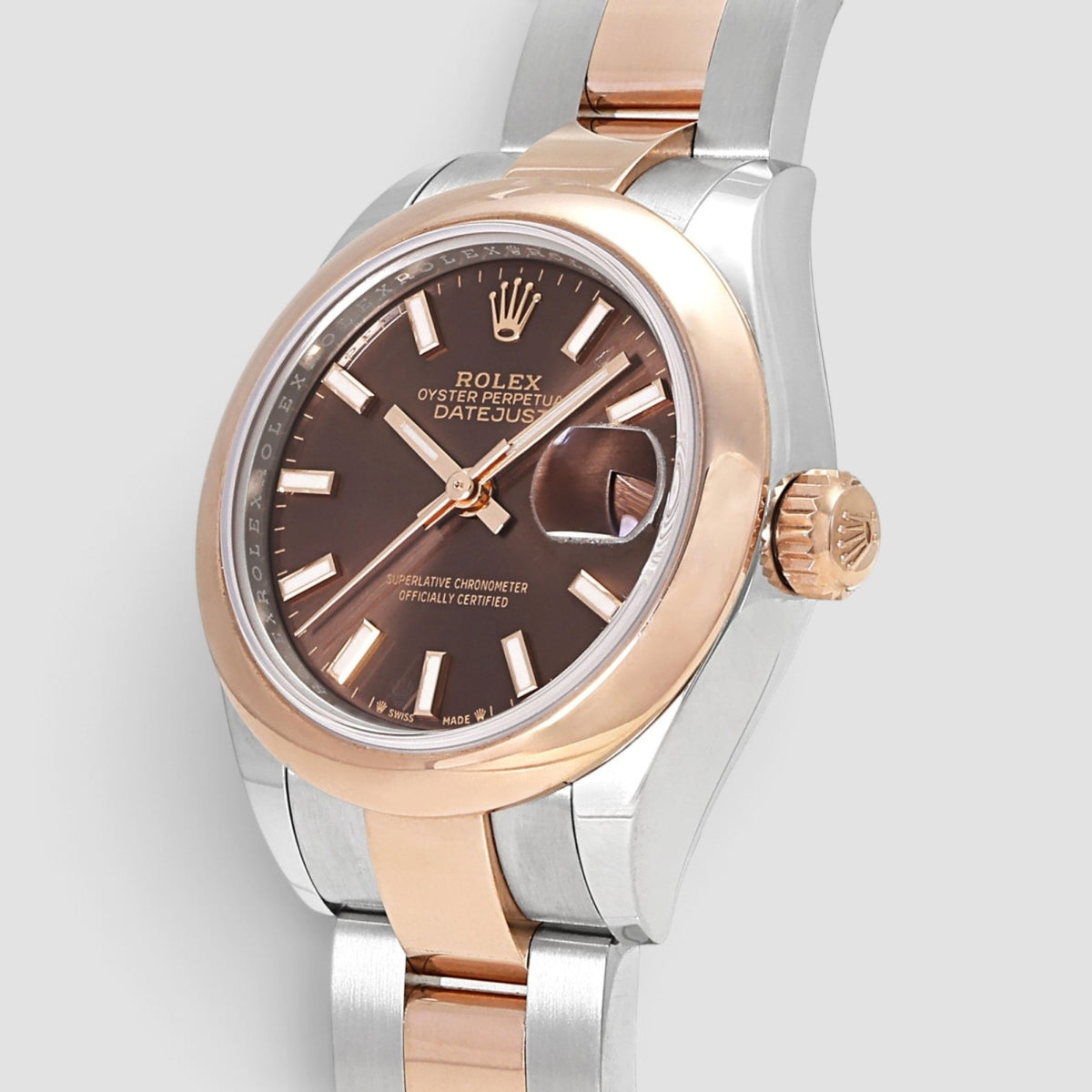 Lady-Datejust 28 Chocolate Dial