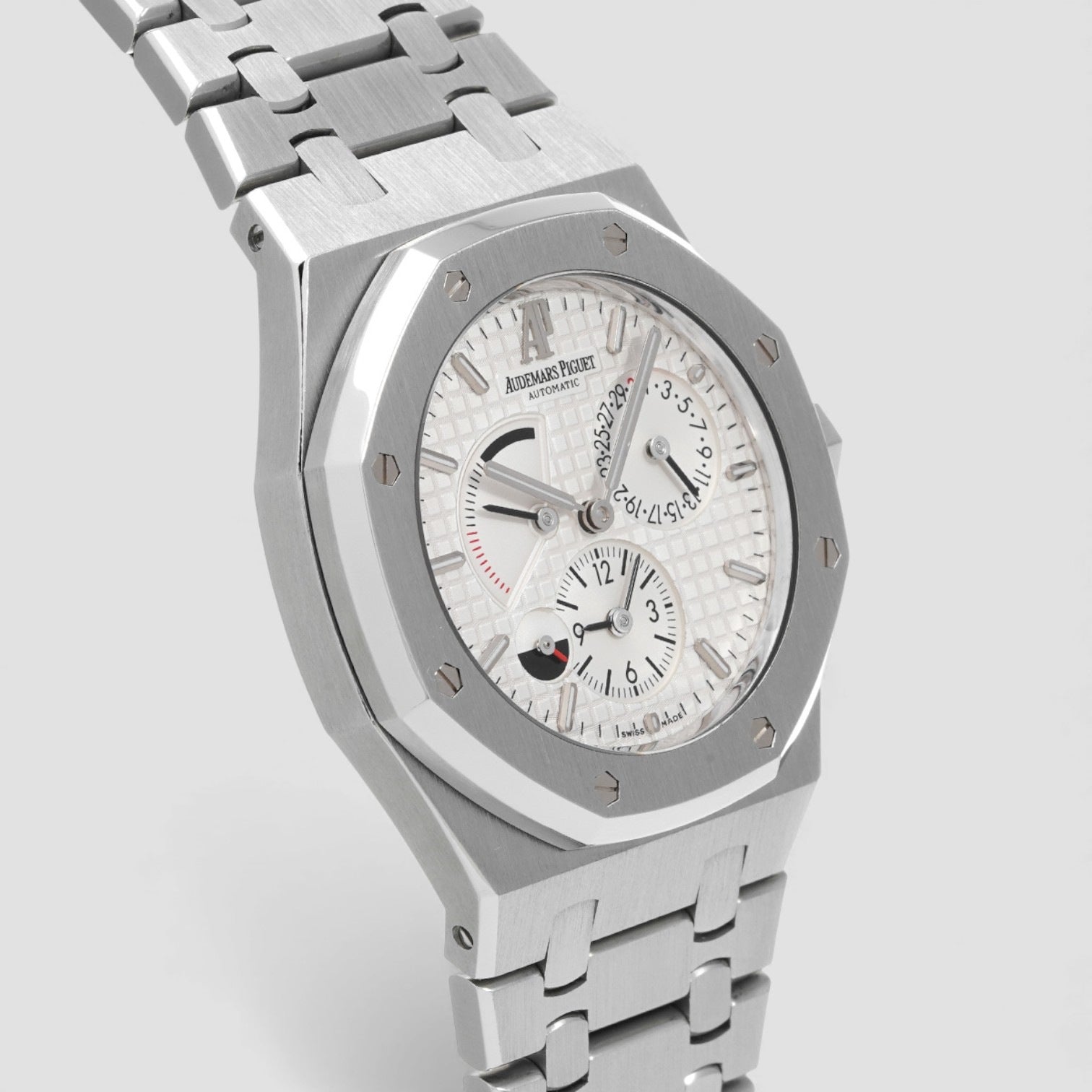 Royal Oak Dual Time SS White Dial