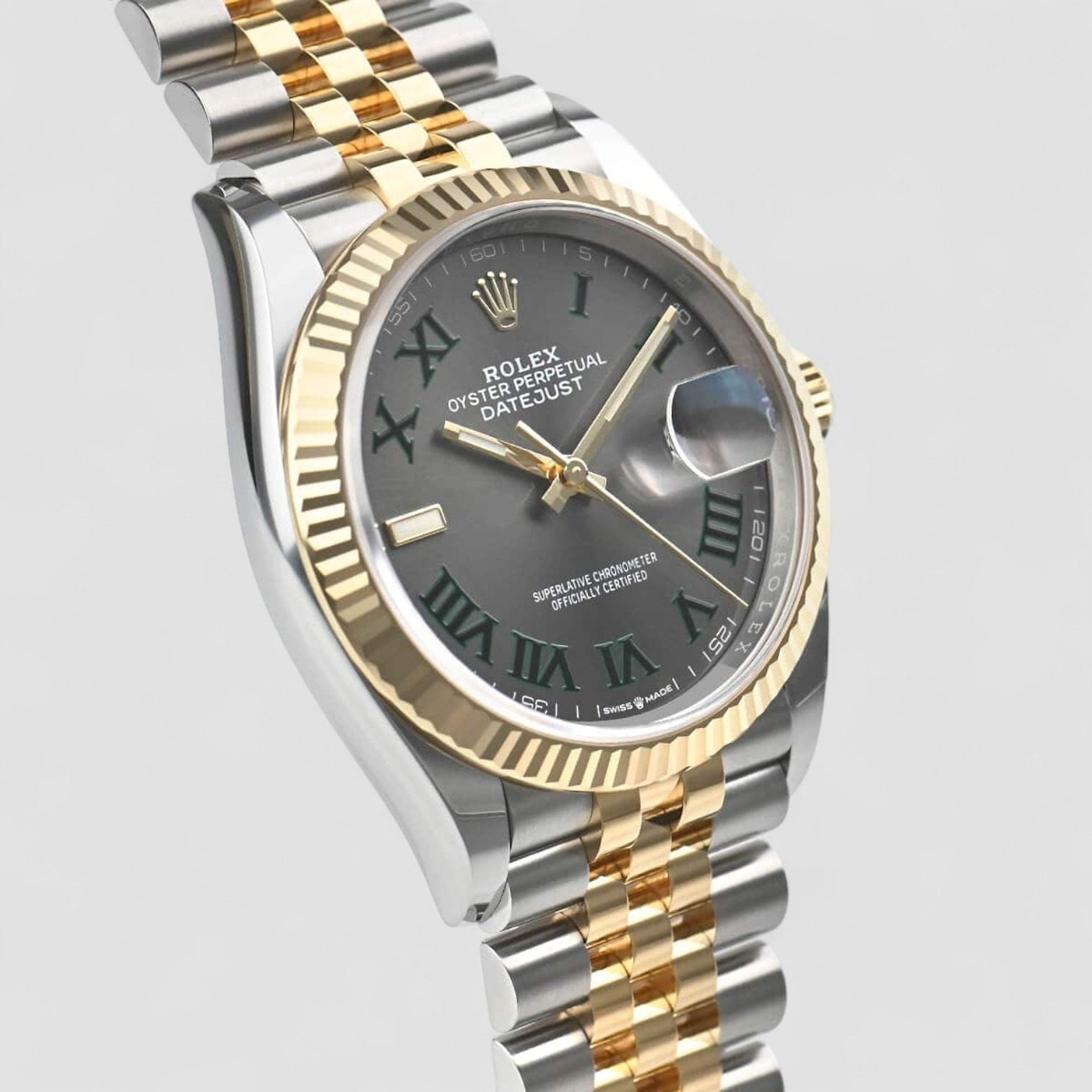 Datejust 36 Gold/Steel with Grey Dial