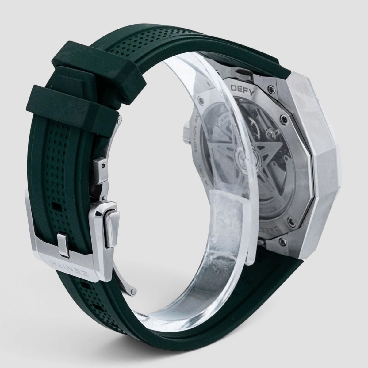 Defy Skyline Green Starry Sky Dial Stainless Steel
