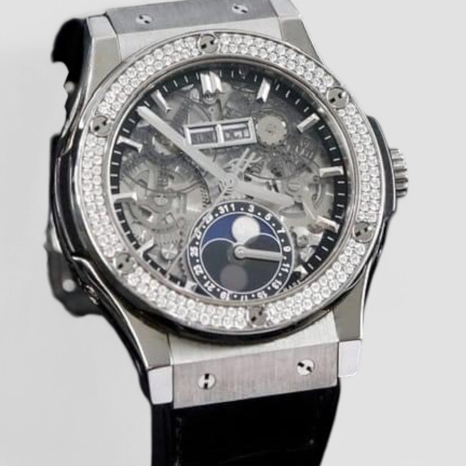 Classic Fusion Chronograph Aerofusion Titanium Diamonds 45mm