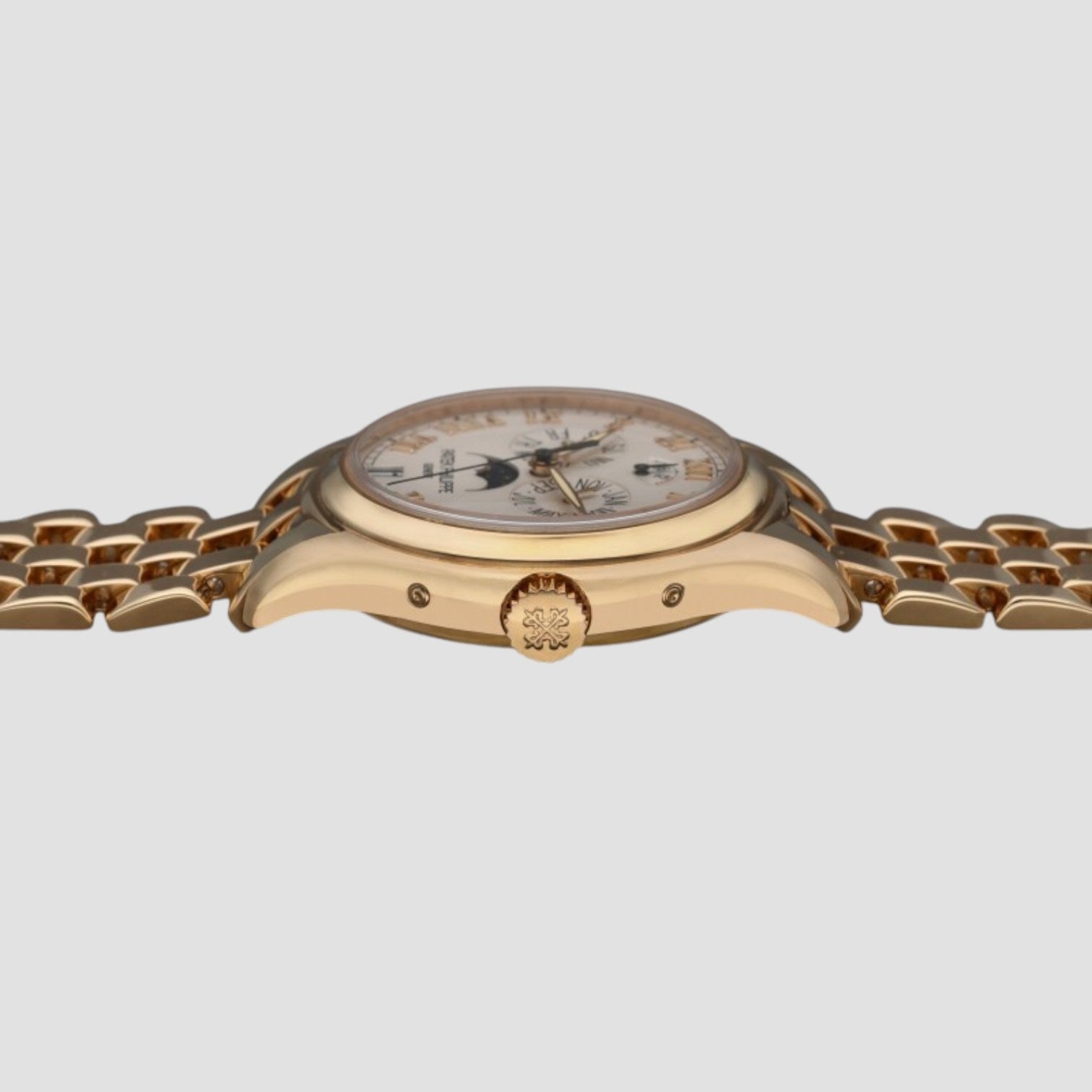 Annual Calendar Moonphase 18K Rose Gold / Bracelet