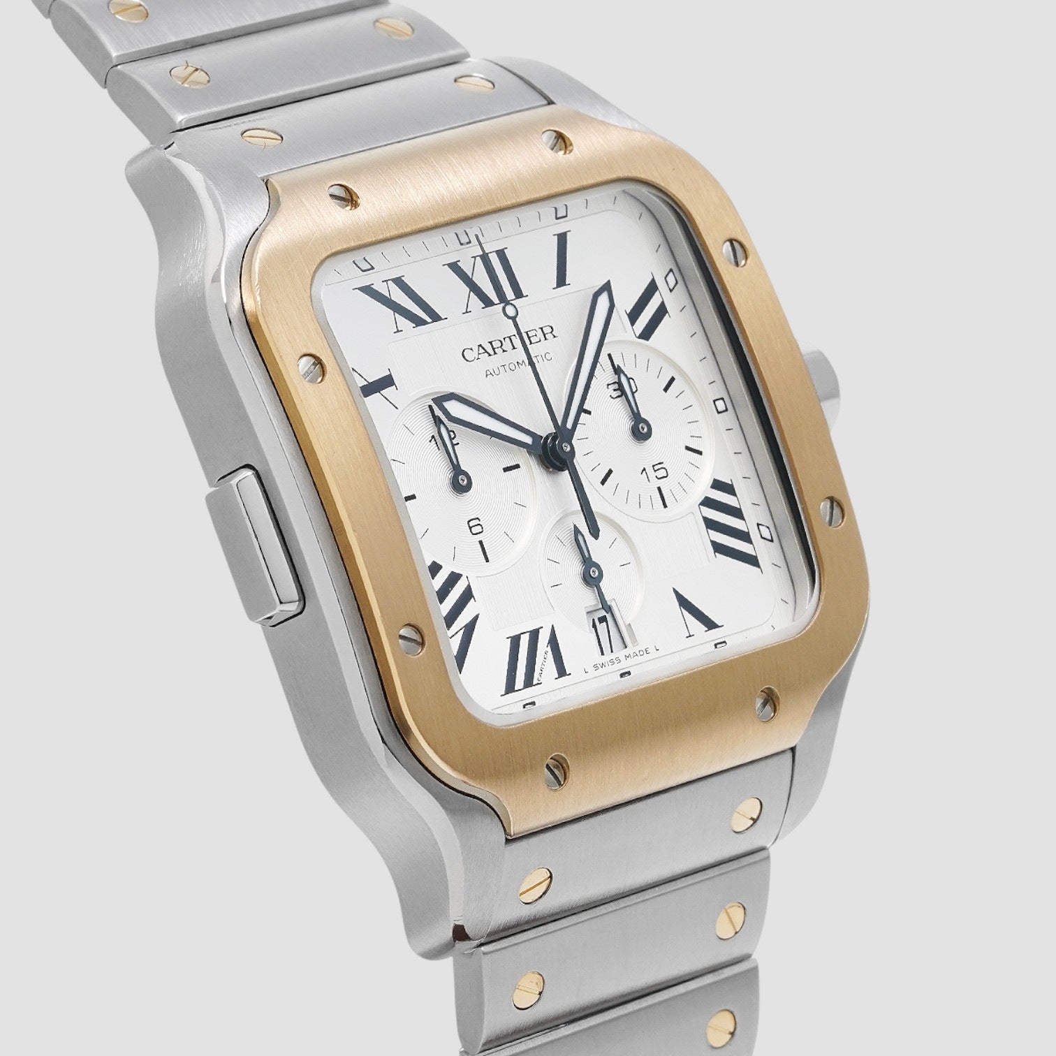 Santos De Cartier Chronograph Men's Watch