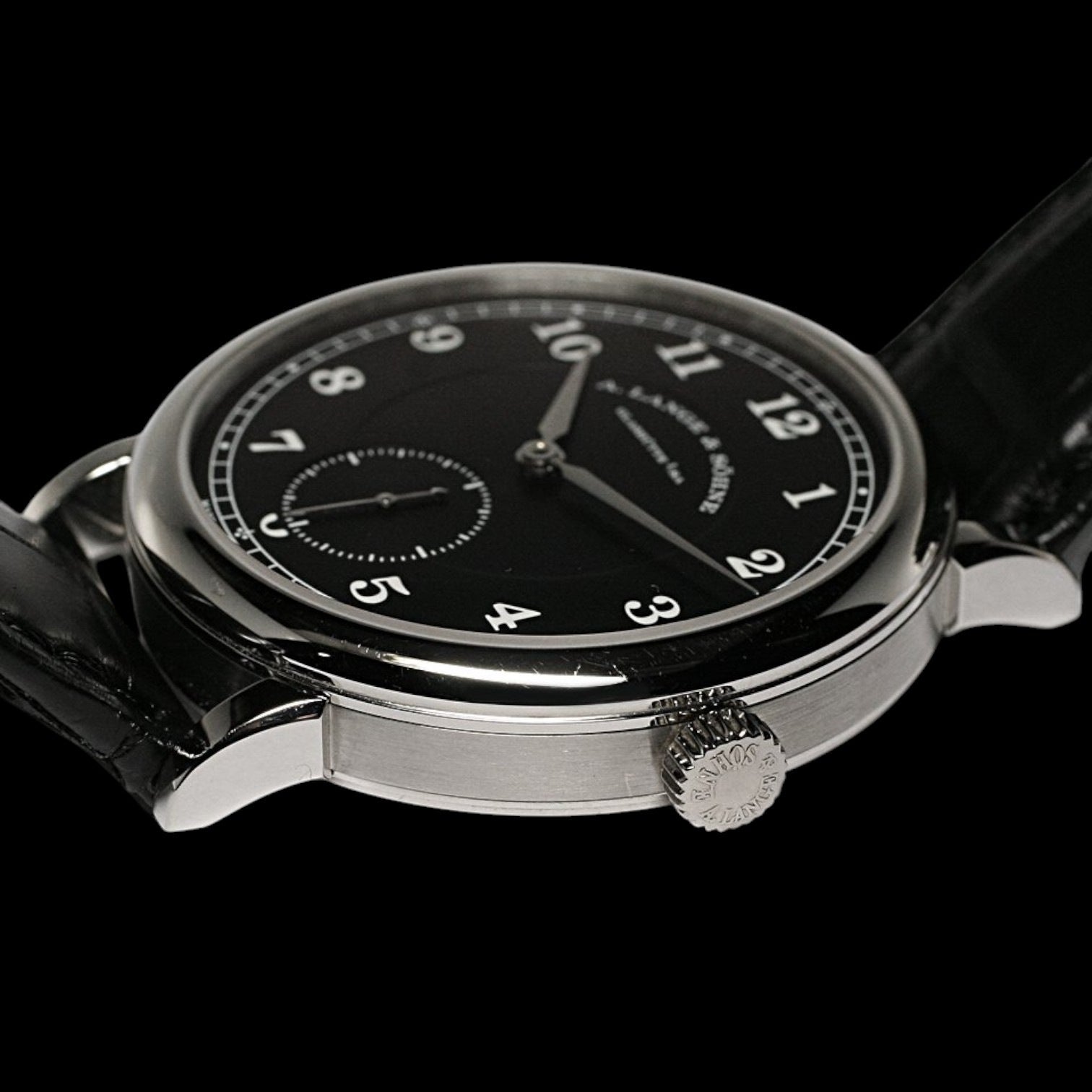200th Anniversary F.A Lange 236.049 1815 Platinum Black Dial