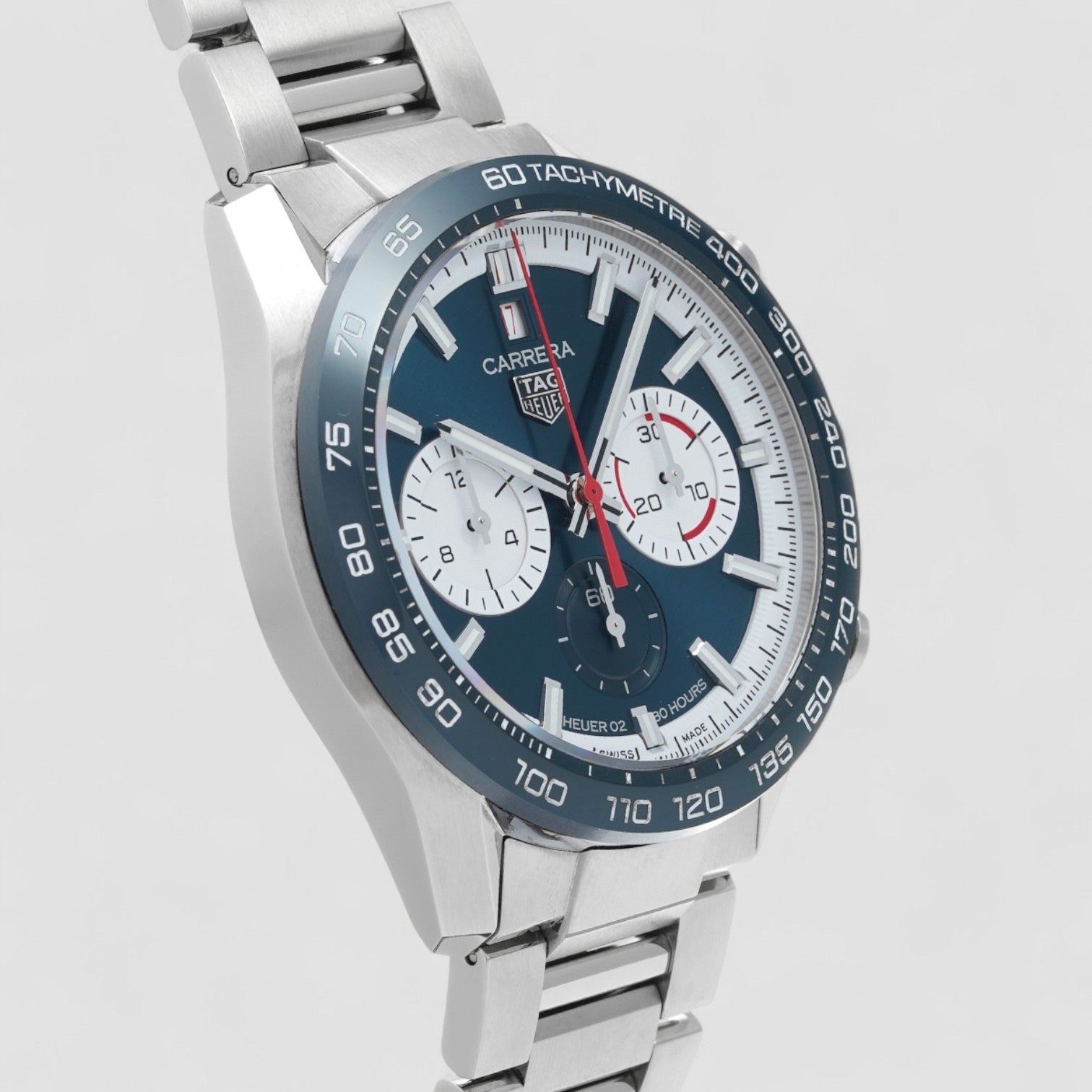 Carrera Chronograph Automatic Blue Dial Men's Watch