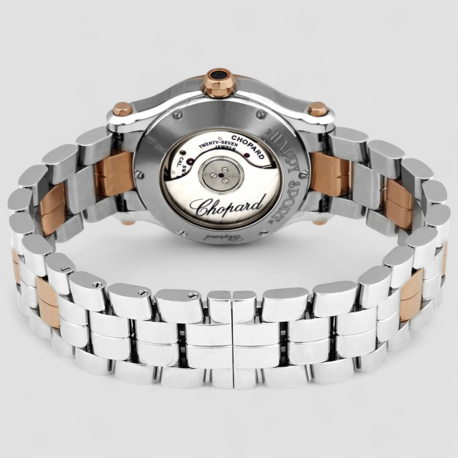 Happy Sport Automatic Silver Dial Ladies Watch