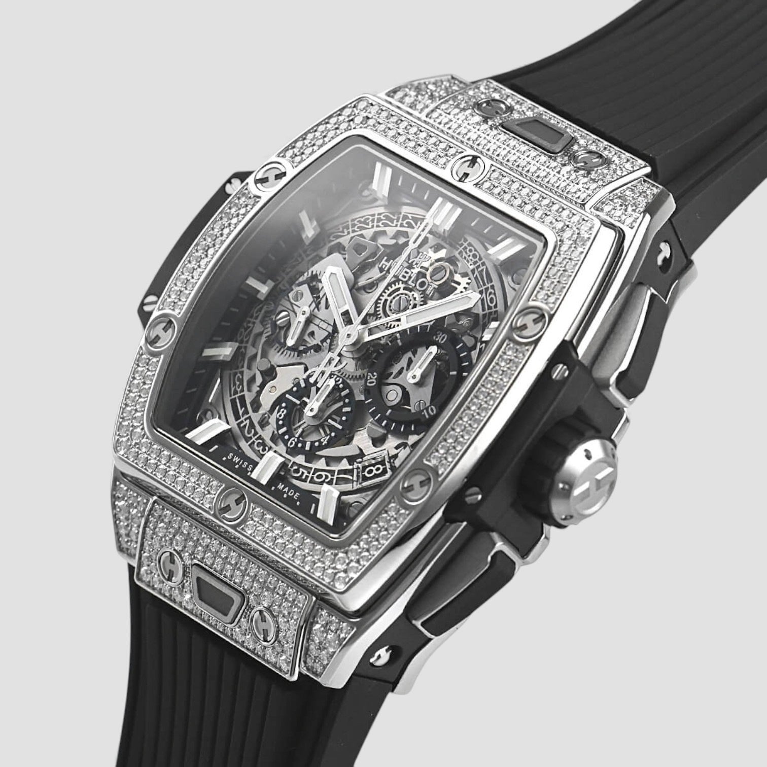 Spirit Of Big Bang Titanium Pavé 42mm