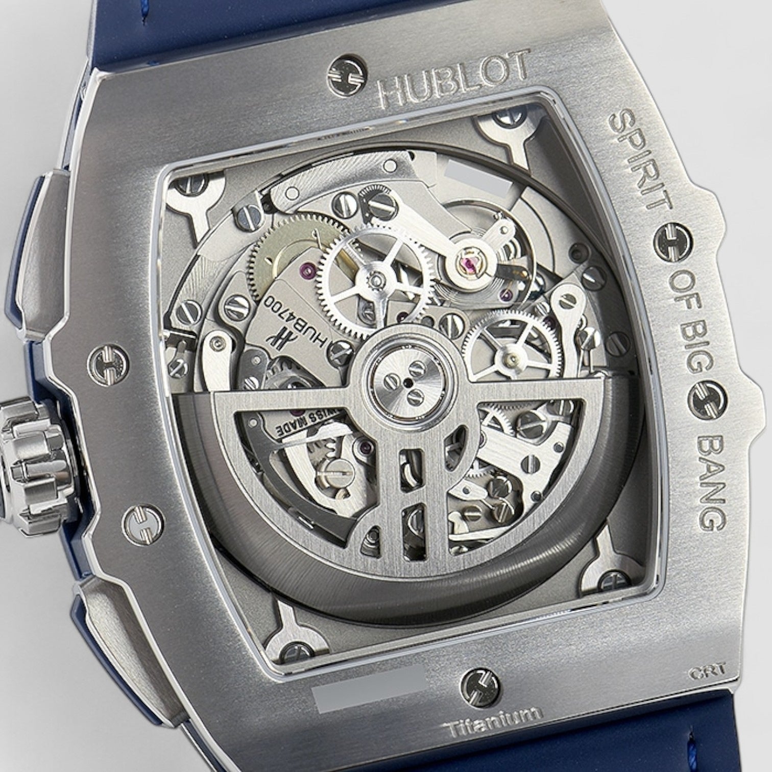 Spirit of Big Bang Chronograph Automatic Silver Dial Men's Watch