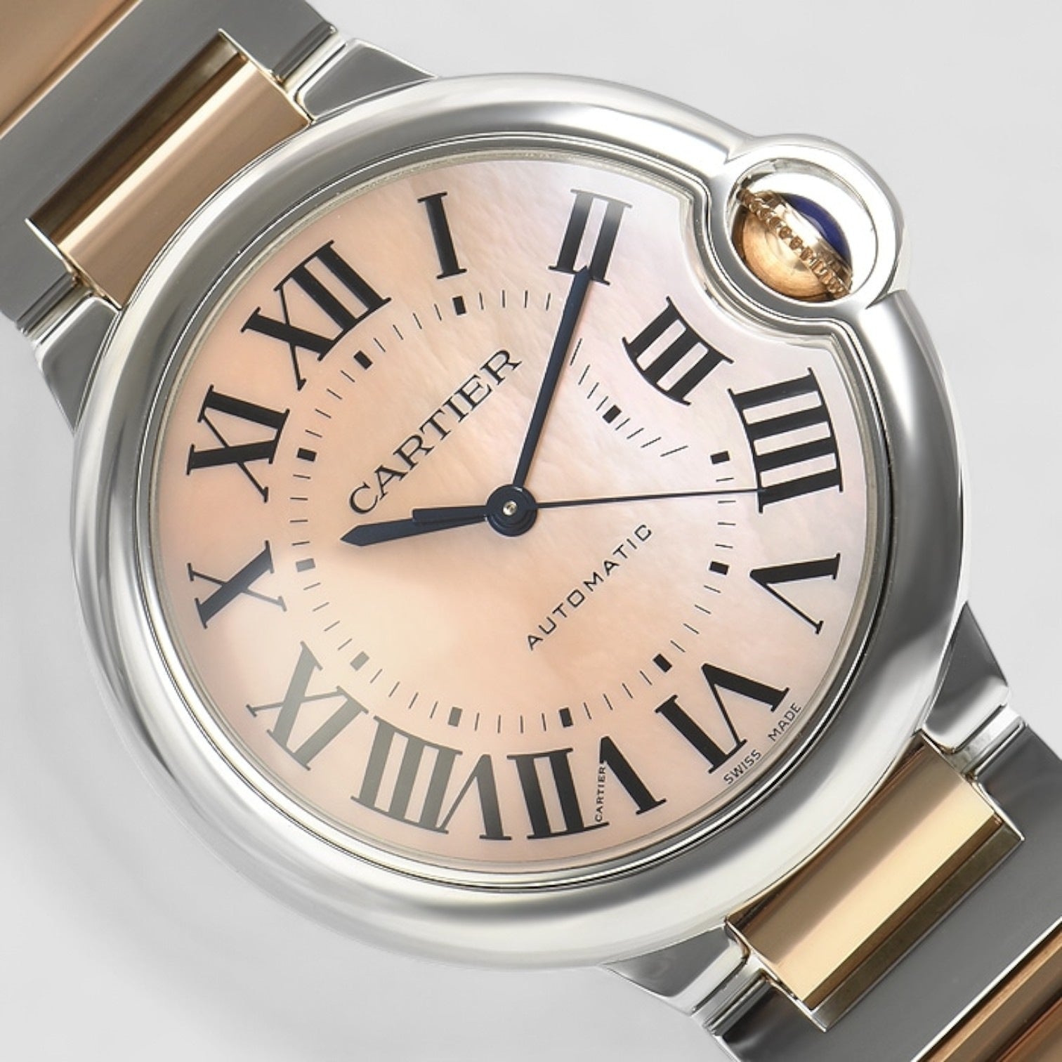 36 Mm Midsize Pink Gold Bleu Ballon