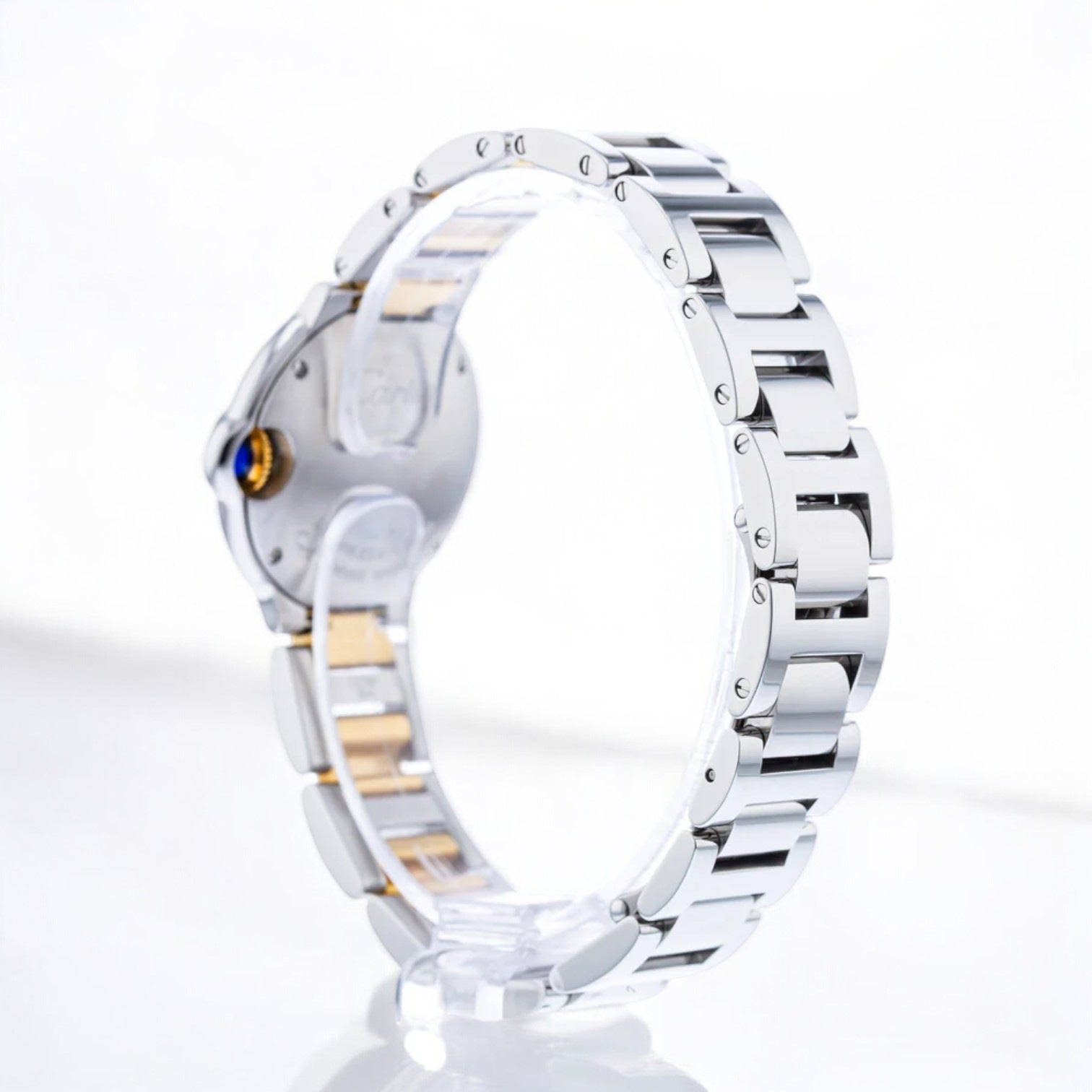 Ballon Bleu 28mm Steel Yellow Gold