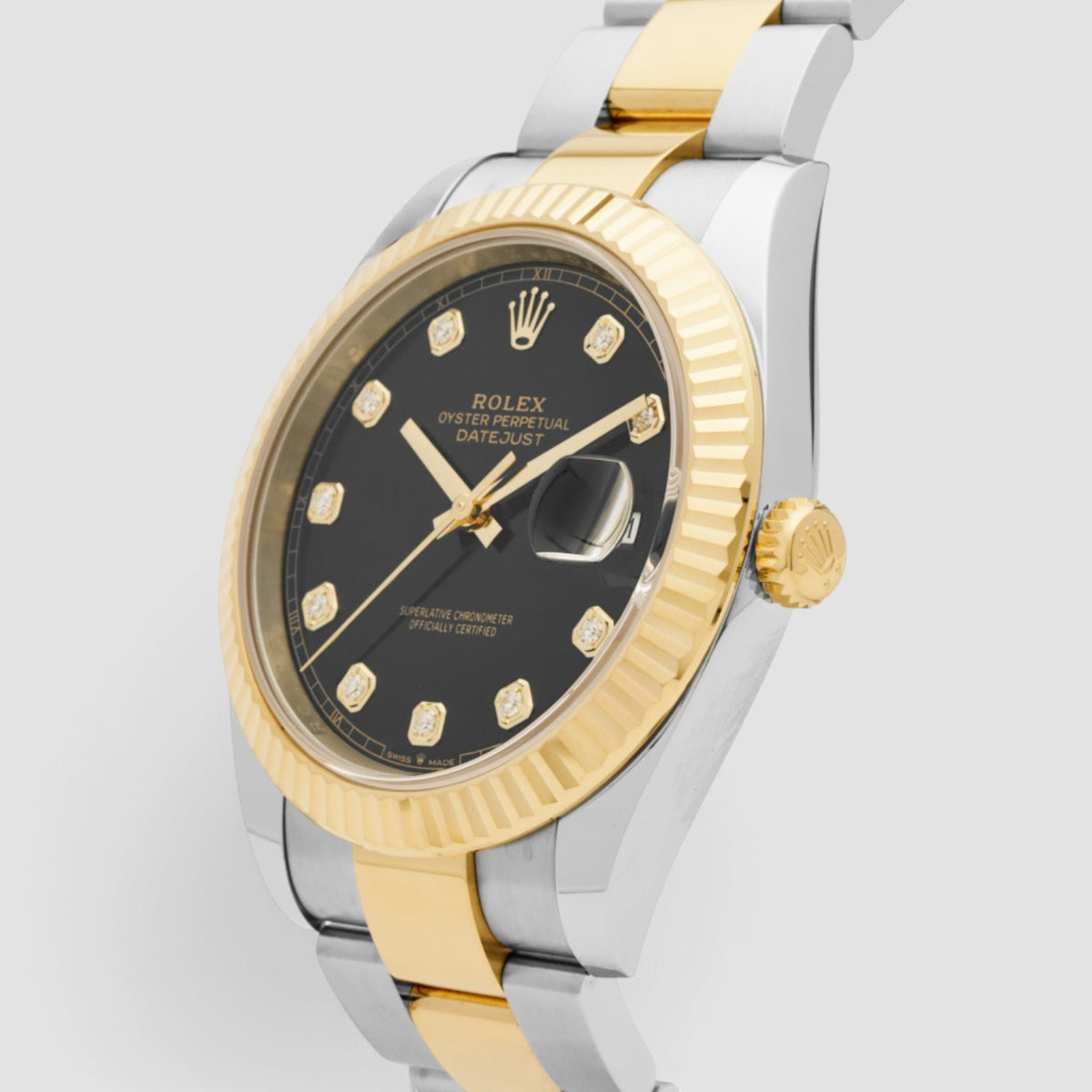 Datejust 41 Black Diamond Dial Oyster