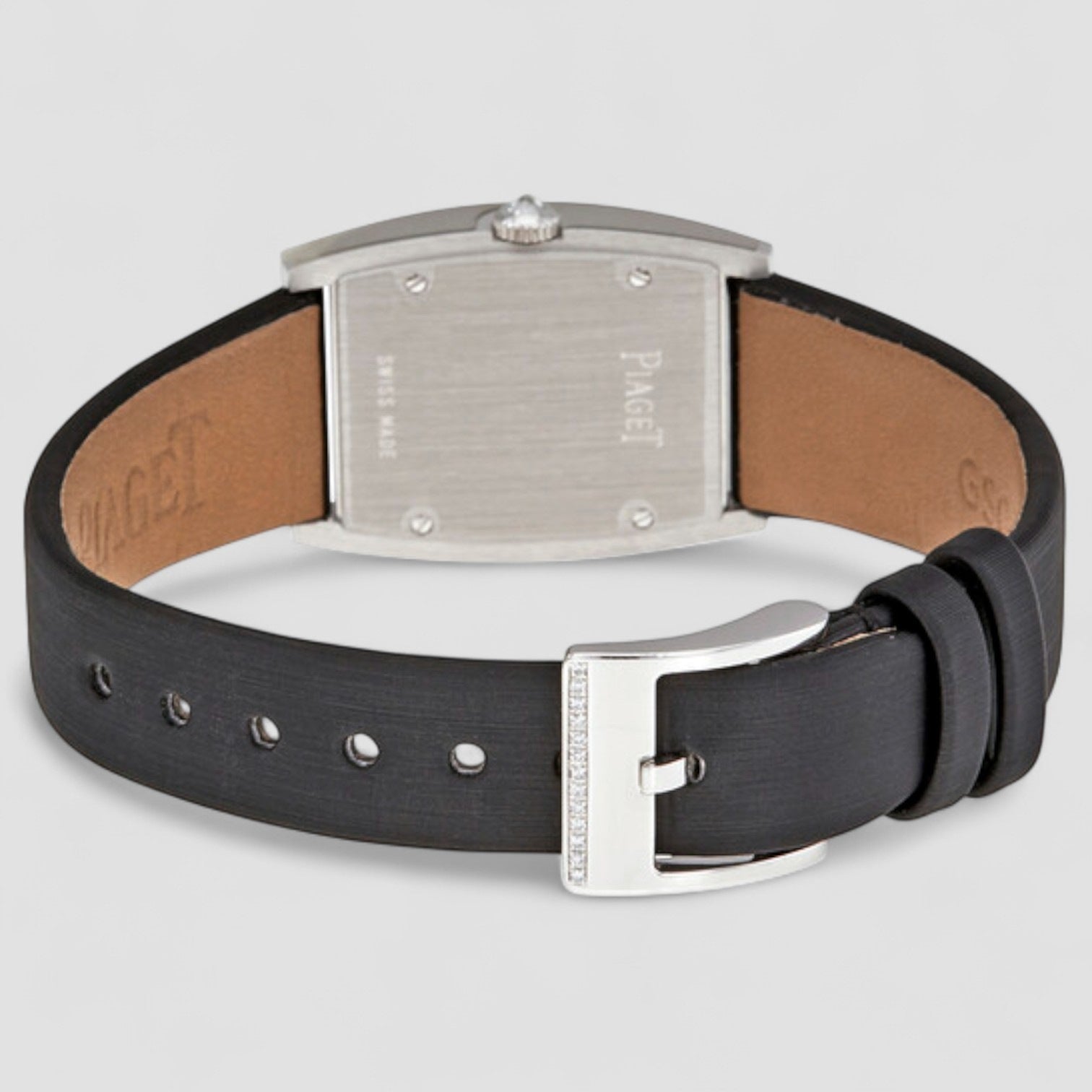 Limelight Diamond-set Dial Black Satin Ladies Watch