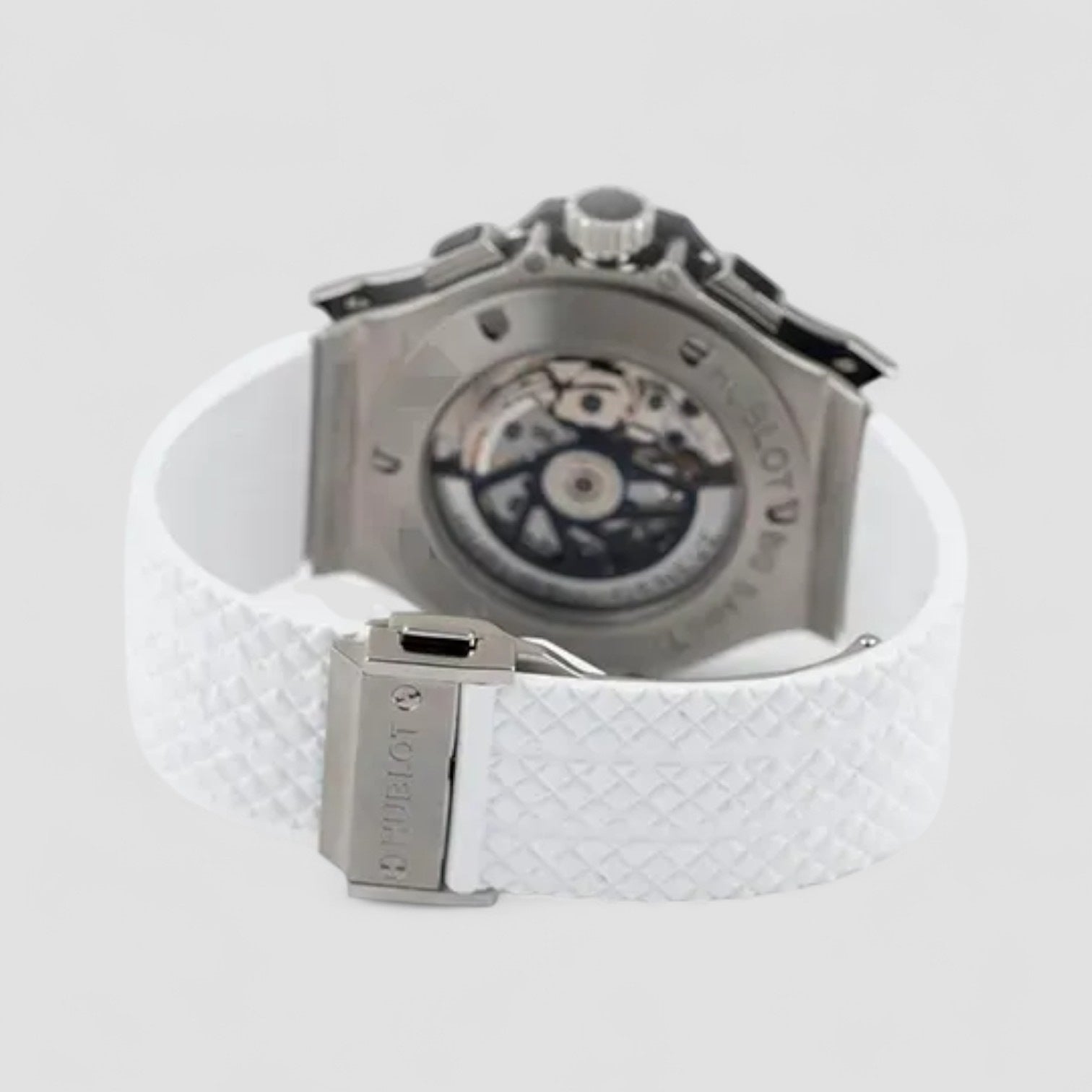 Big Bang 44MM Black Dial Rubber Strap