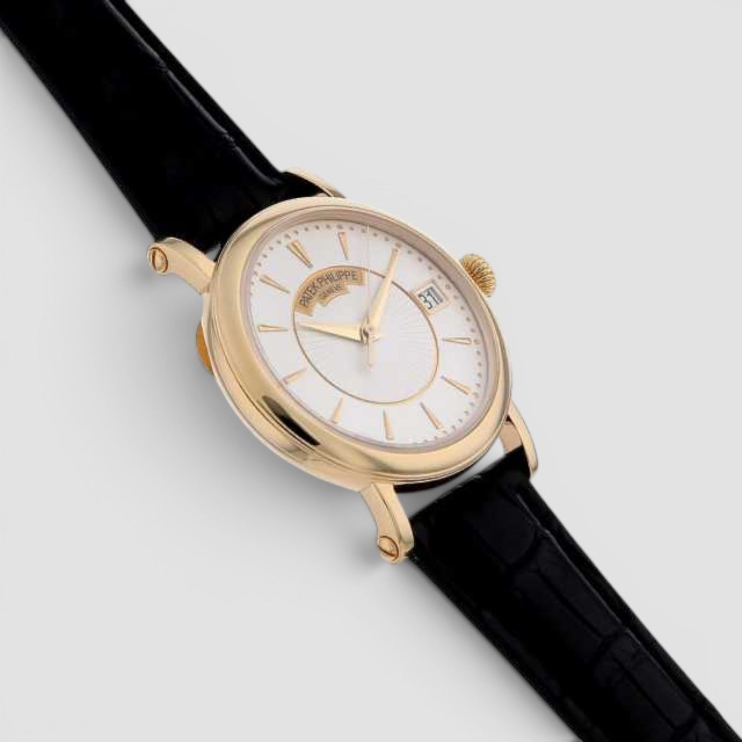 Calatrava Officer’s Watch 38mm 18K Yellow Gold