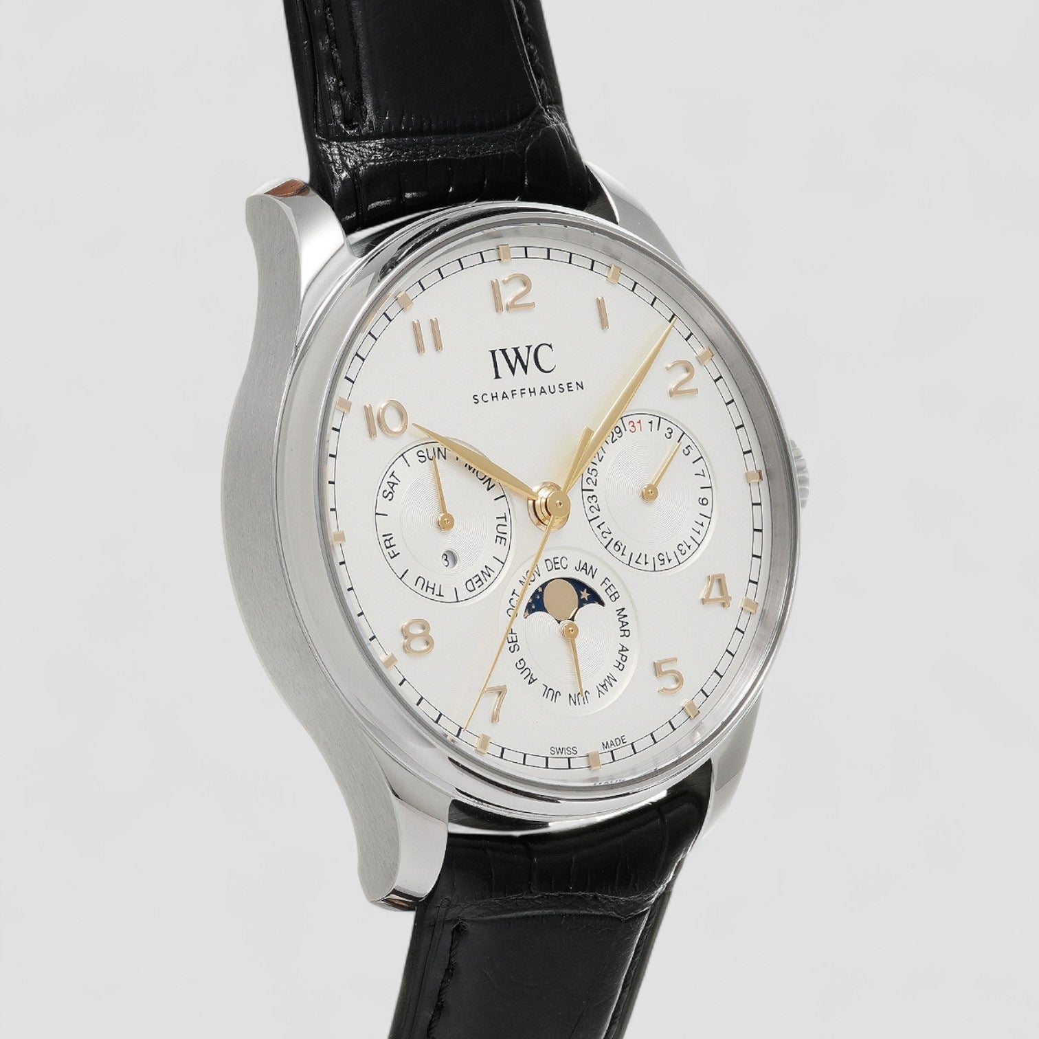 Portugieser Perpetual Calendar SS Boutique Silver Dial