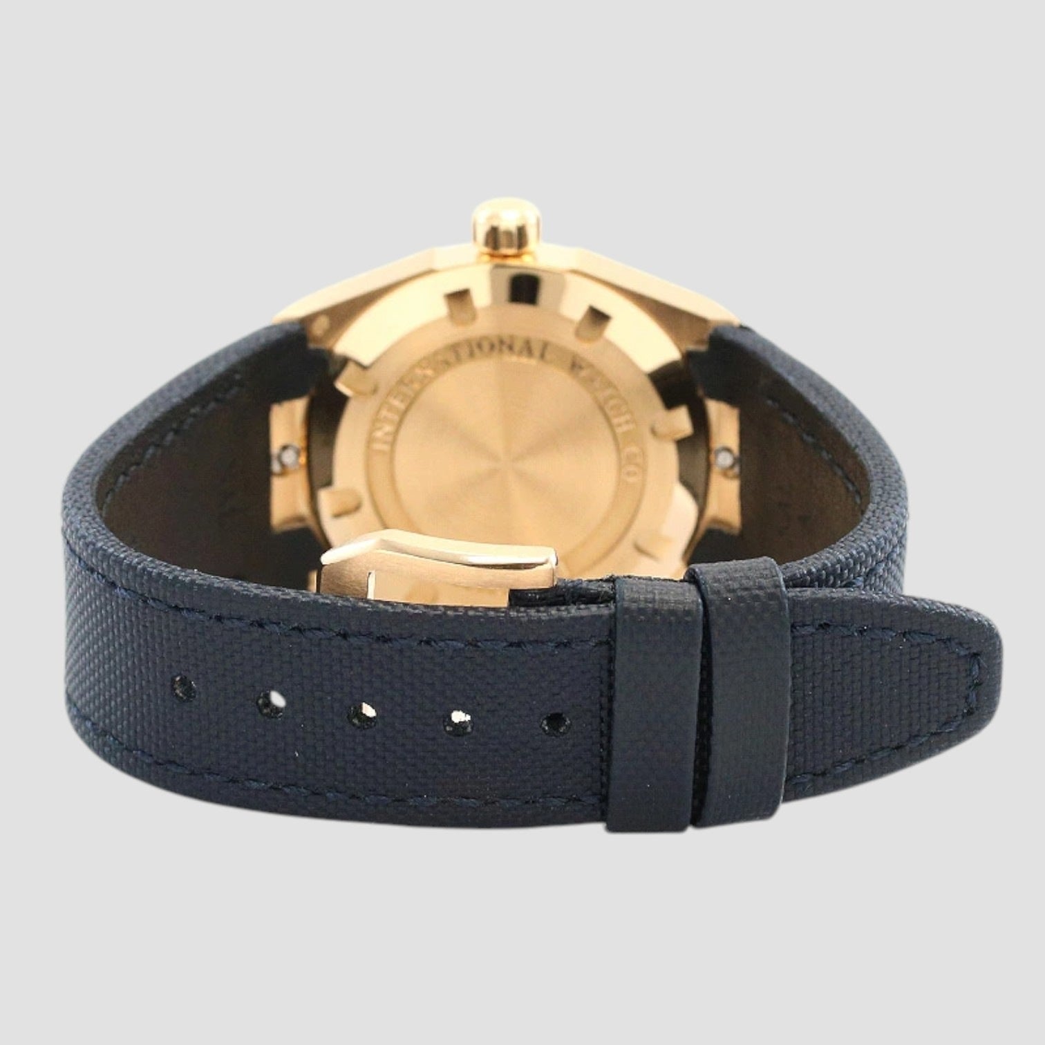 Ingenieur Silver Quarter Arabic Dial Fabric Strap