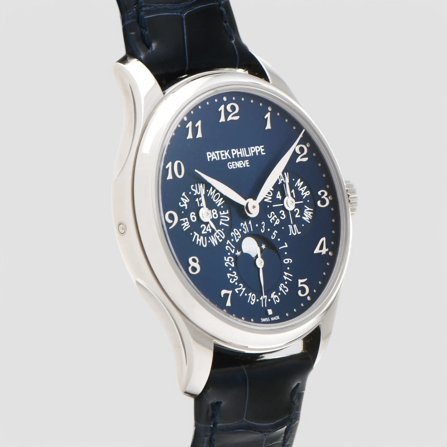 Perpetual Calendar 18K White Gold / Blue Dial