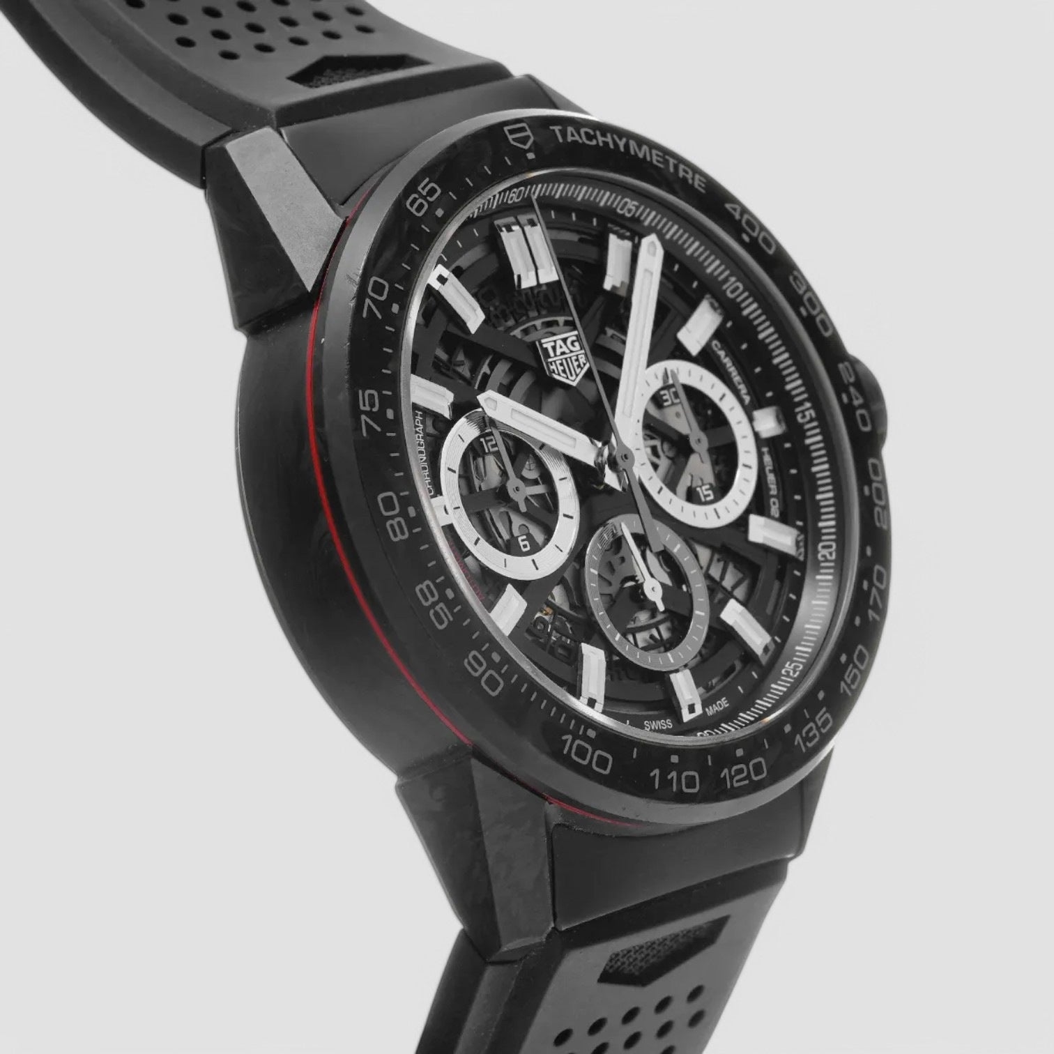 Carrera Chronograph Skeleton Dial Men's Watch