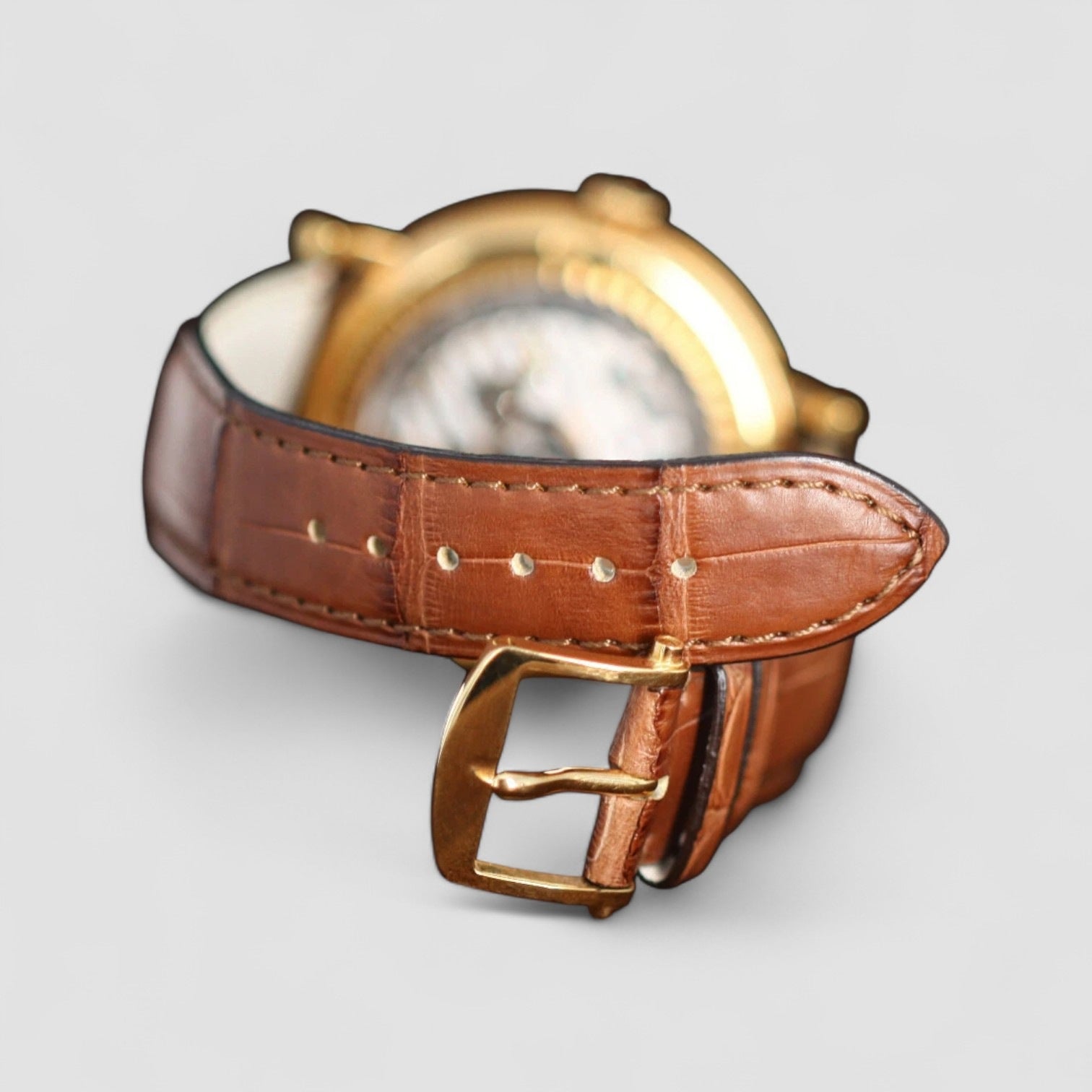 Automatic Enamel Dial 18K Rose Gold