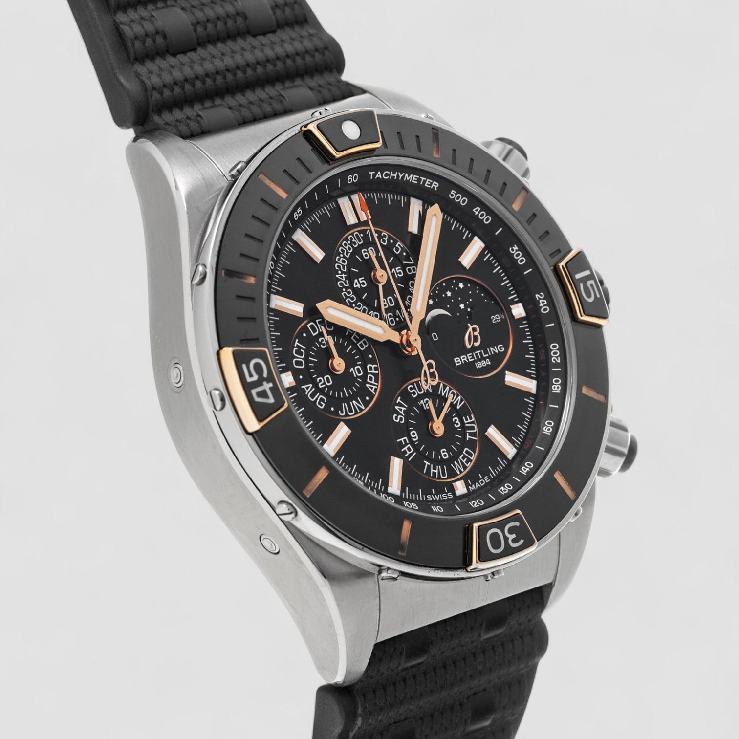 Super Chronomat 4 Year Calendar 44mm Mens Watch