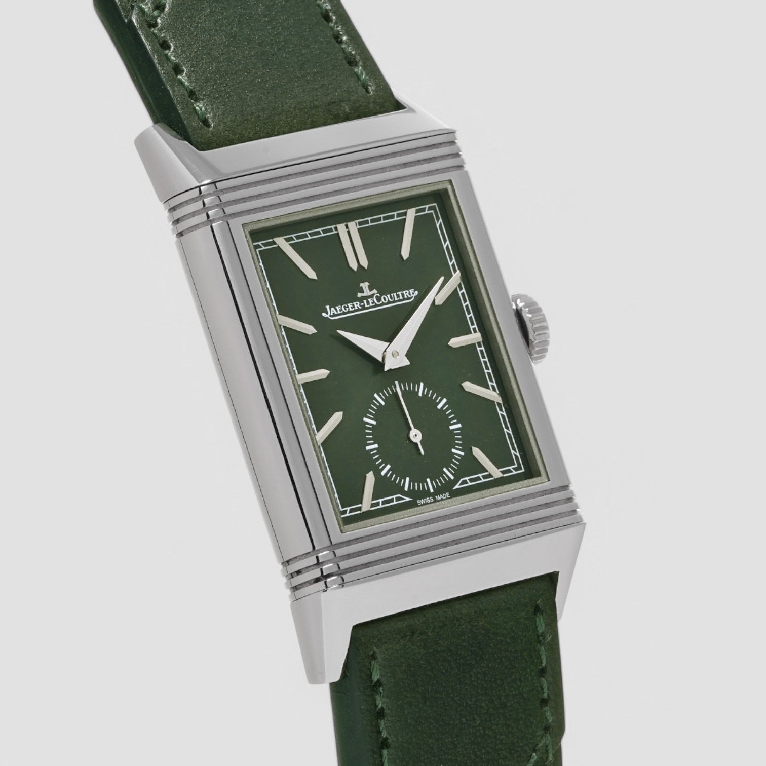 Reverso Tribute Small Seconds Green