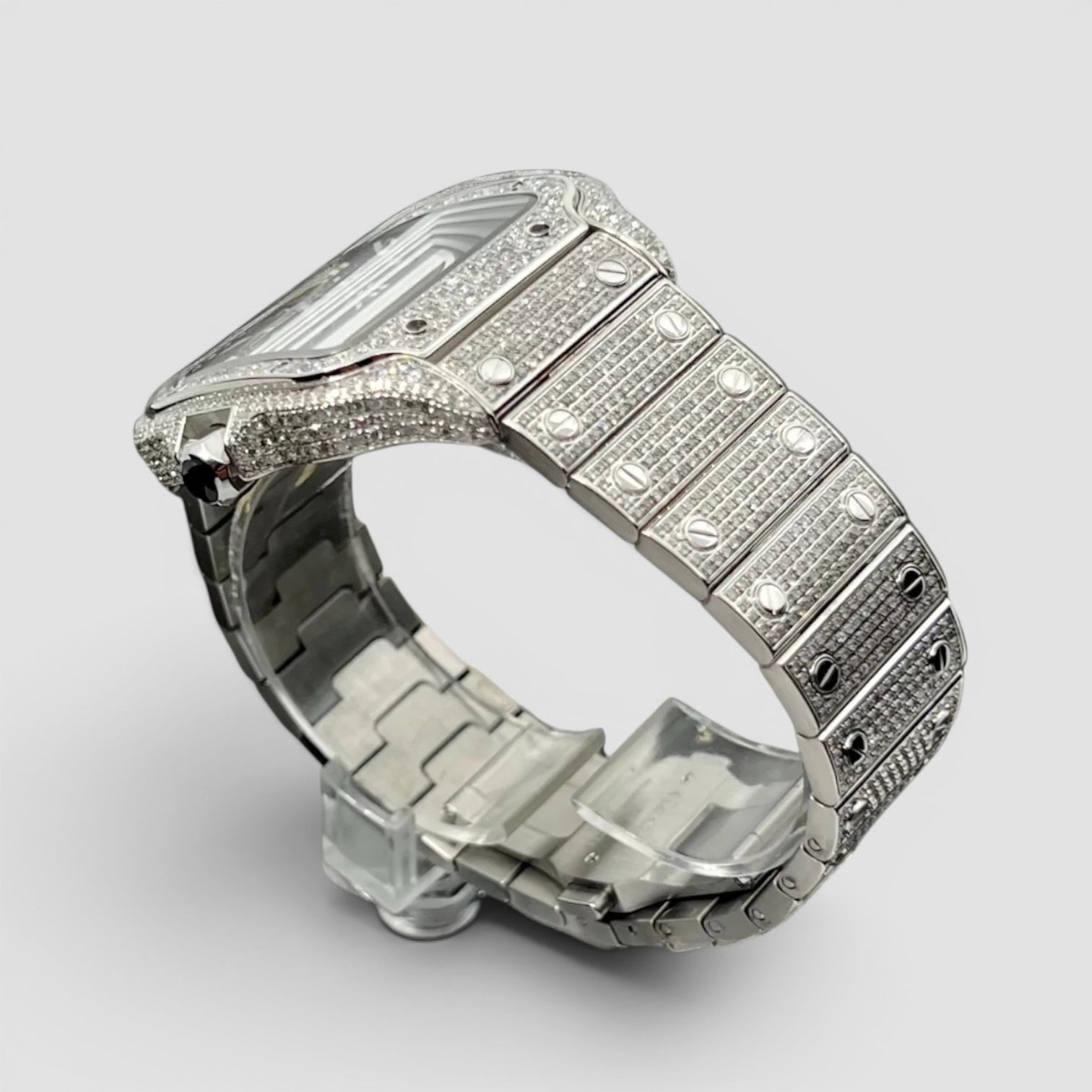 Santos Iced Out Diamond