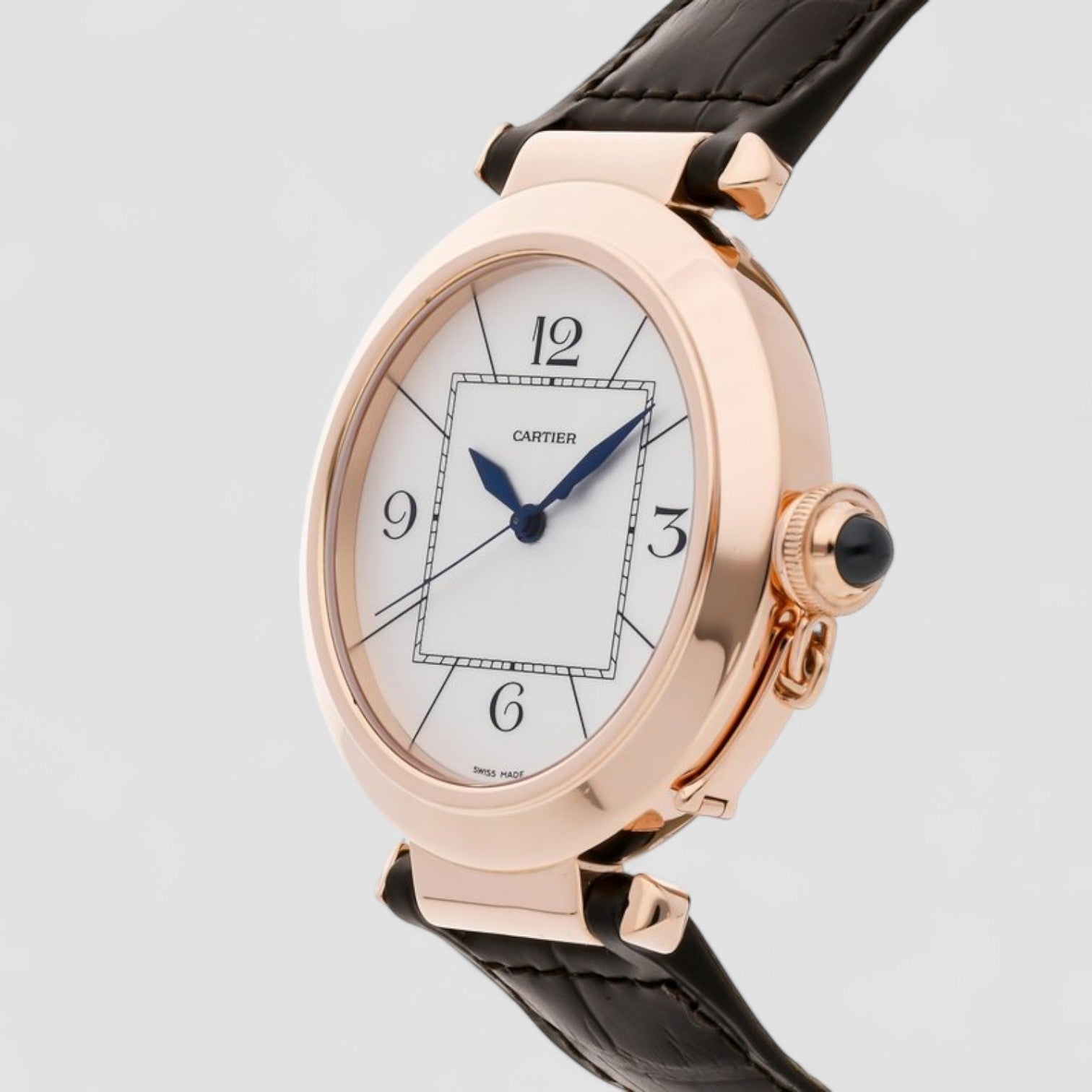 Pasha 18K Rose Gold Mens Watch