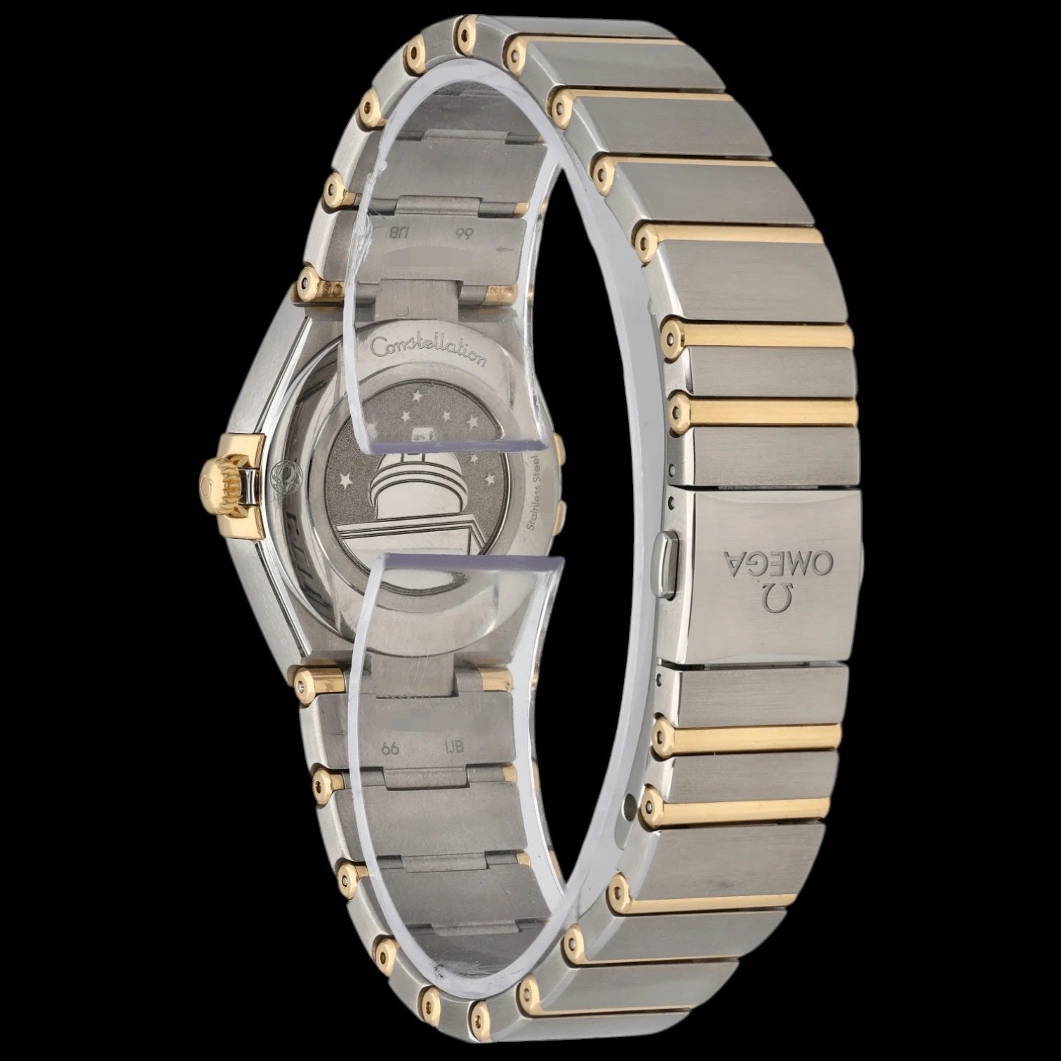 Constellation Manhattan Quartz Diamond White Mother of Pearl Dial Ladies Watch