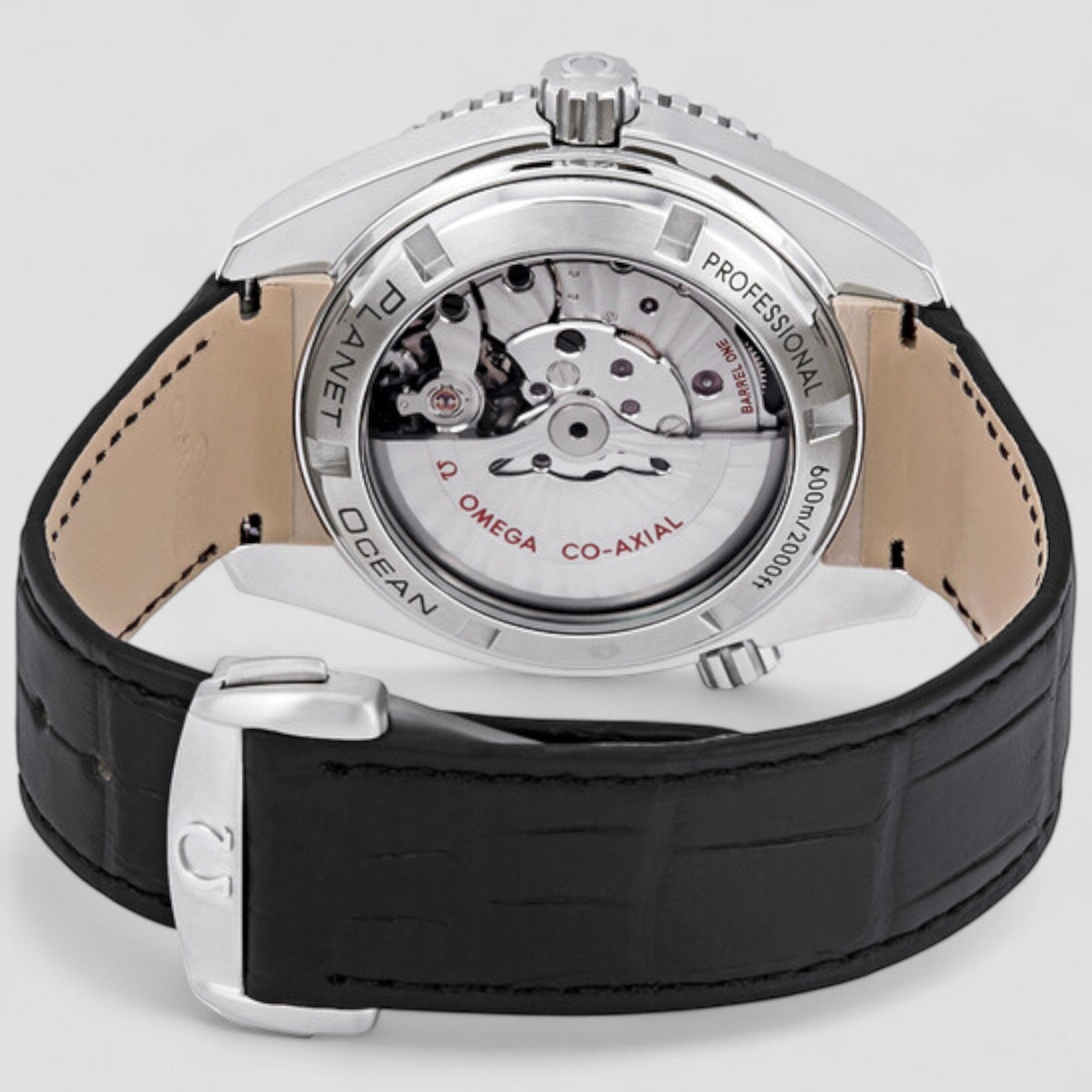 Seamaster Planet Ocean Automatic Diamond Black Dial Unisex 42mm Watch