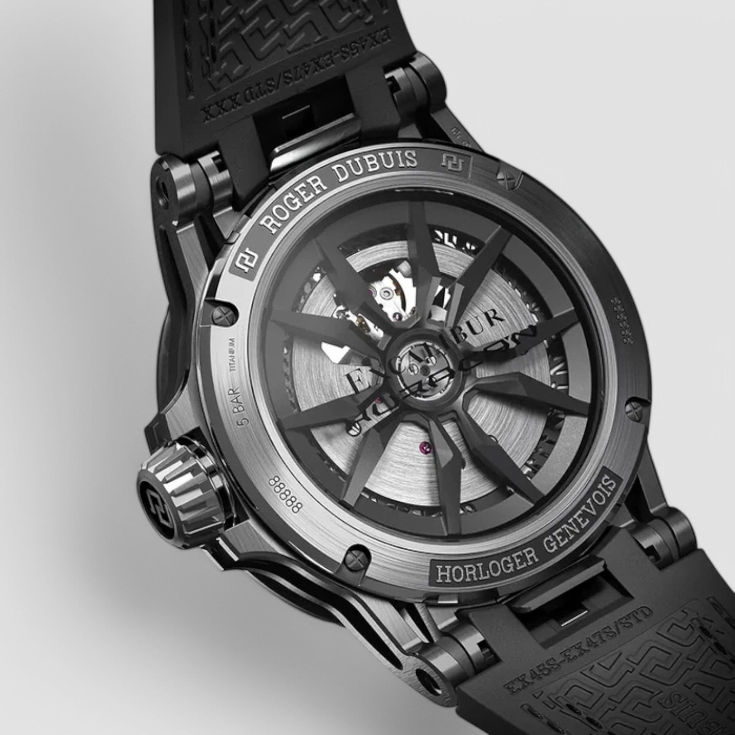 Excalibur Spider Huracan Titanium 45MM