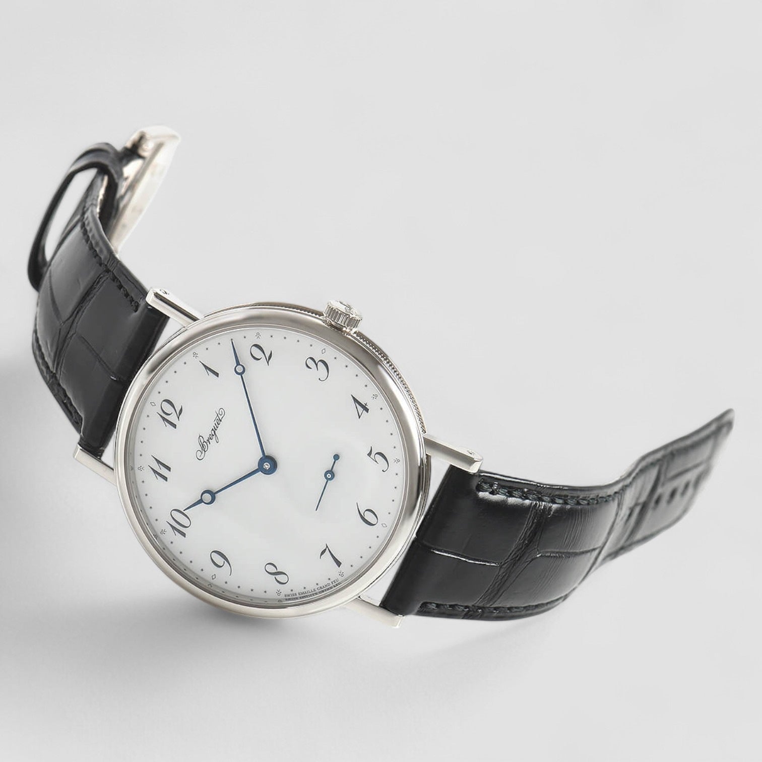 Classique Automatic Enamel Dial 18K White Gold
