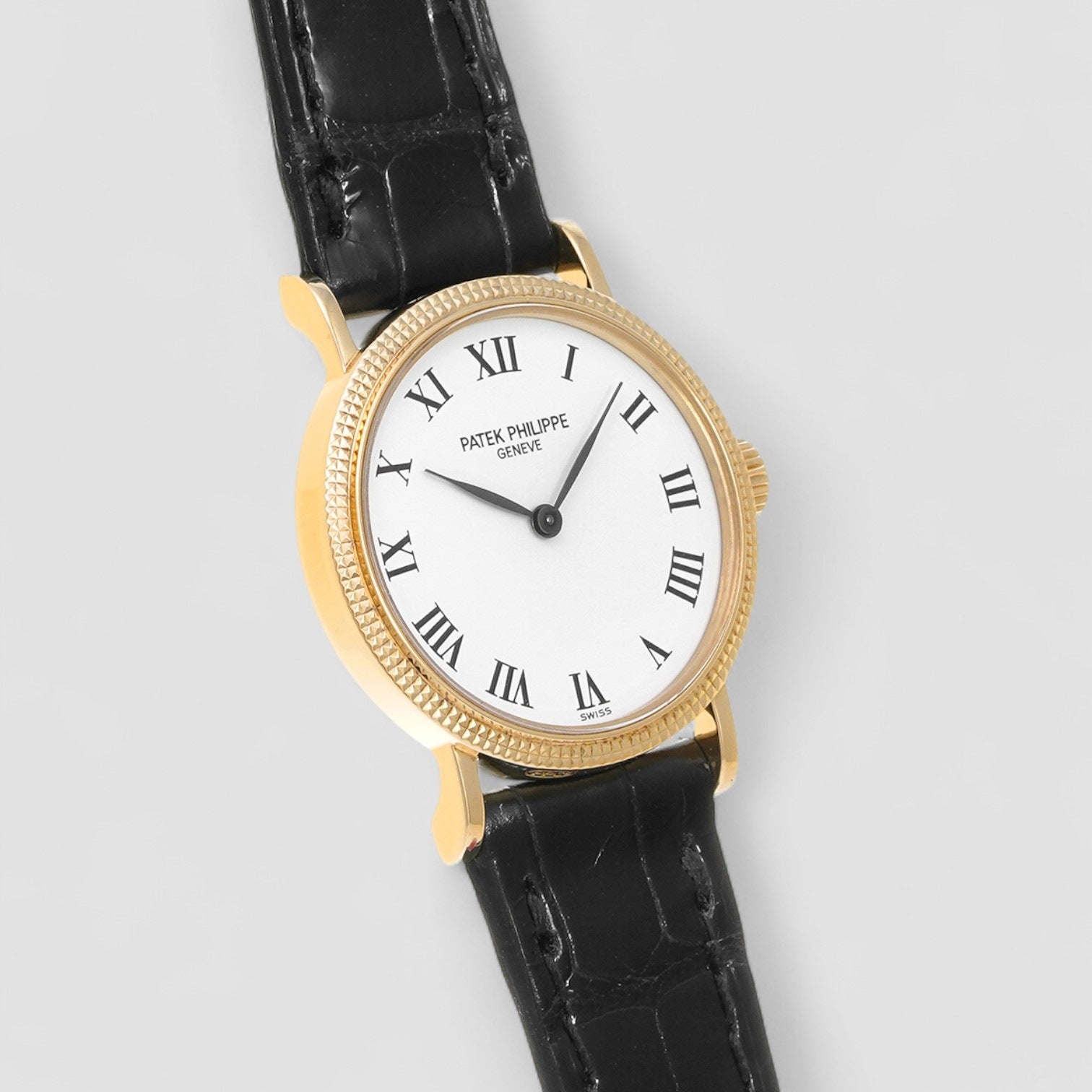 Ladies Calatrava 18K Yellow Manual Wind