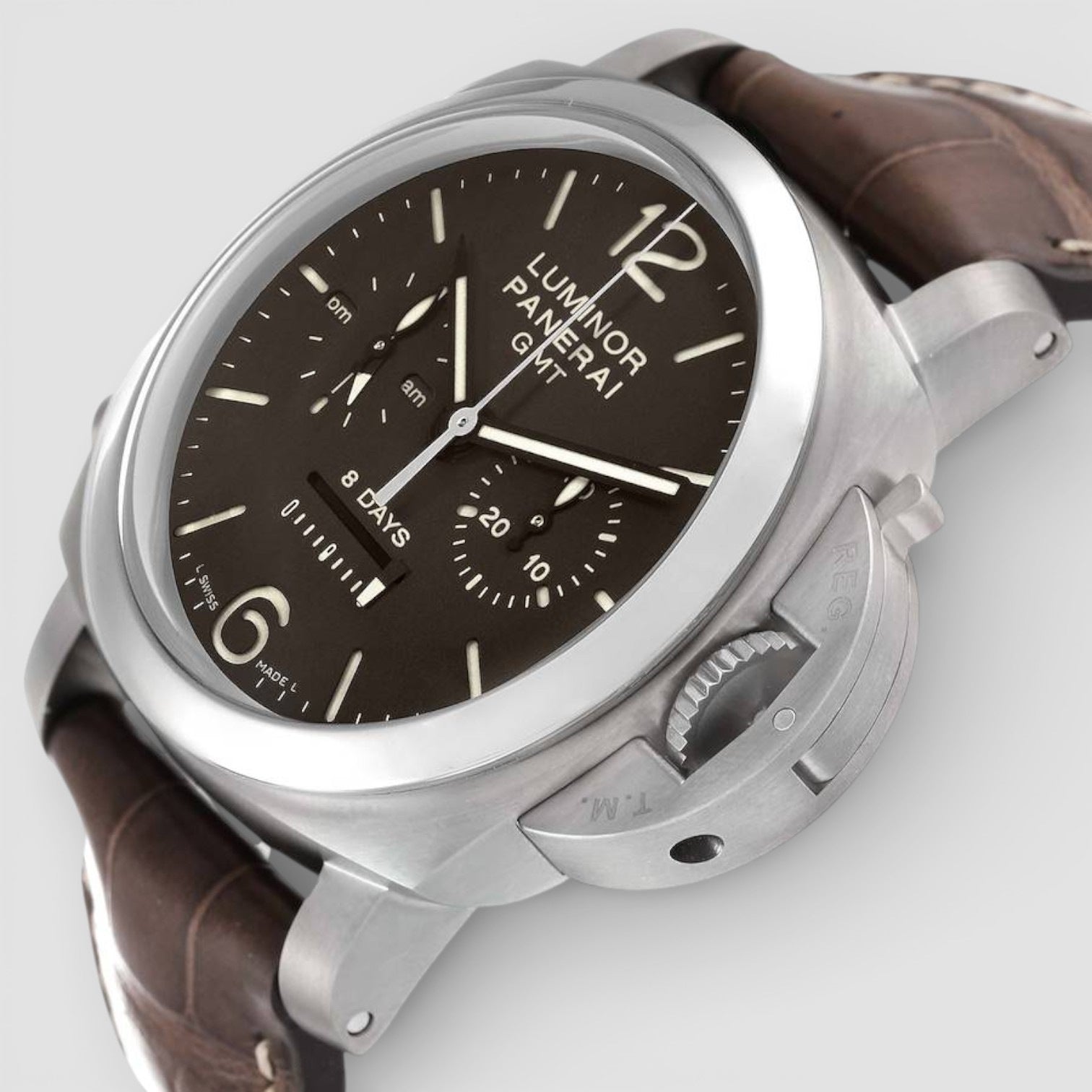 Luminor 1950 8 Days Chrono Monopulsante Gmt